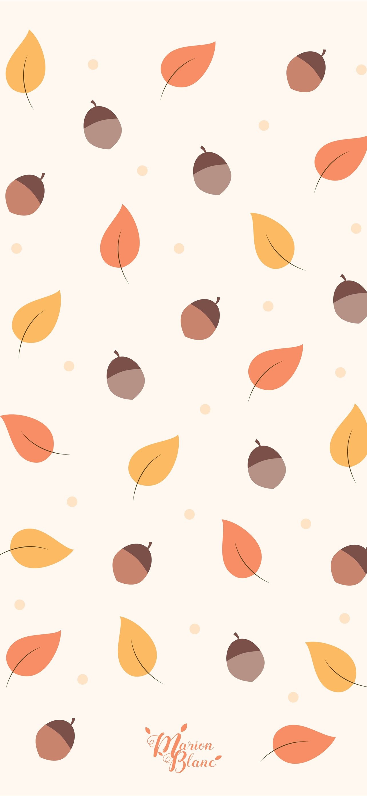 Autumn leaves, Cute iPhone Backgrounds Wallpaper, 1290x2780 HD Phone