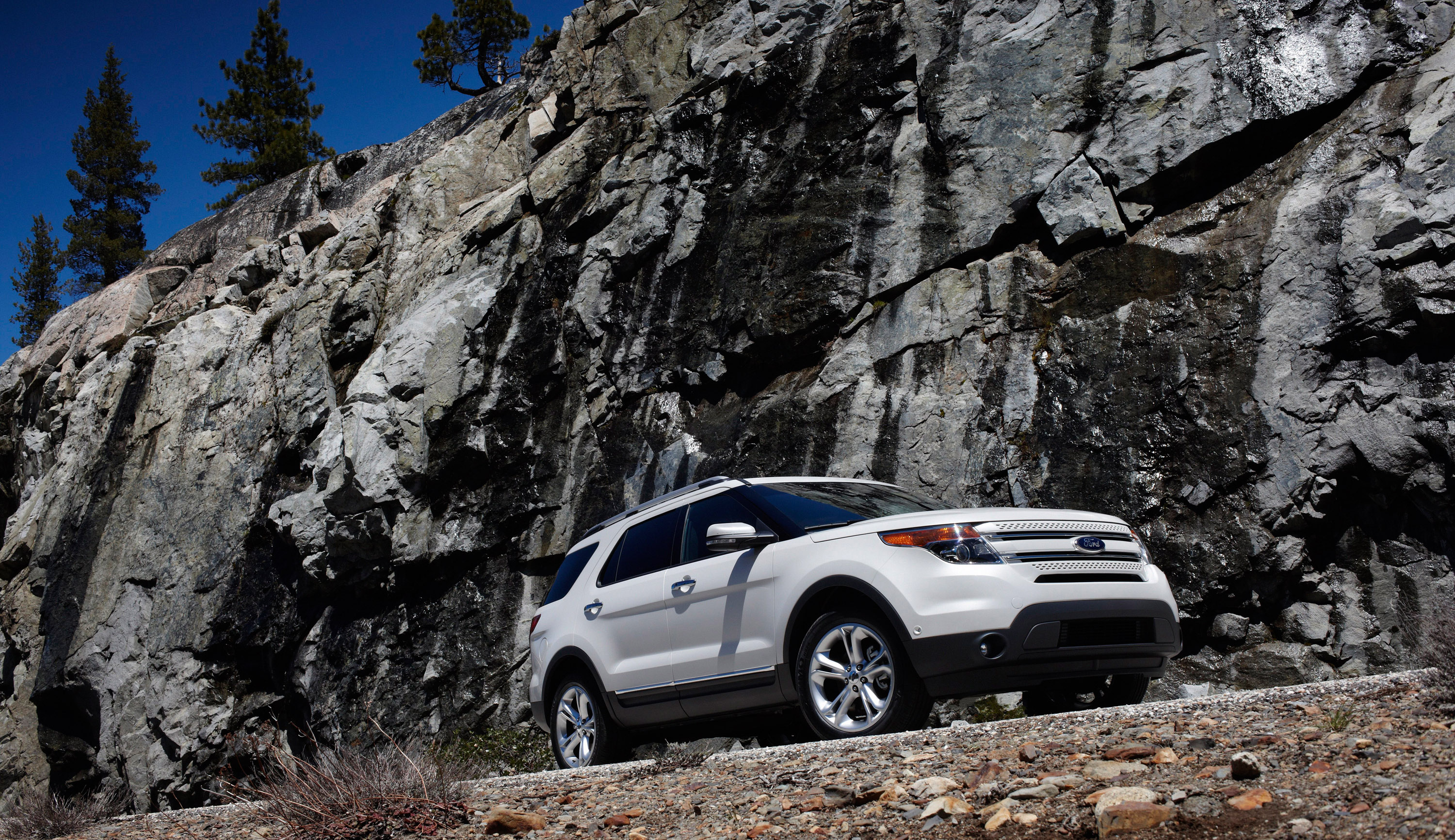 Ford Explorer, Auto adventure, Iconic SUV, Striking design, 3000x1740 HD Desktop