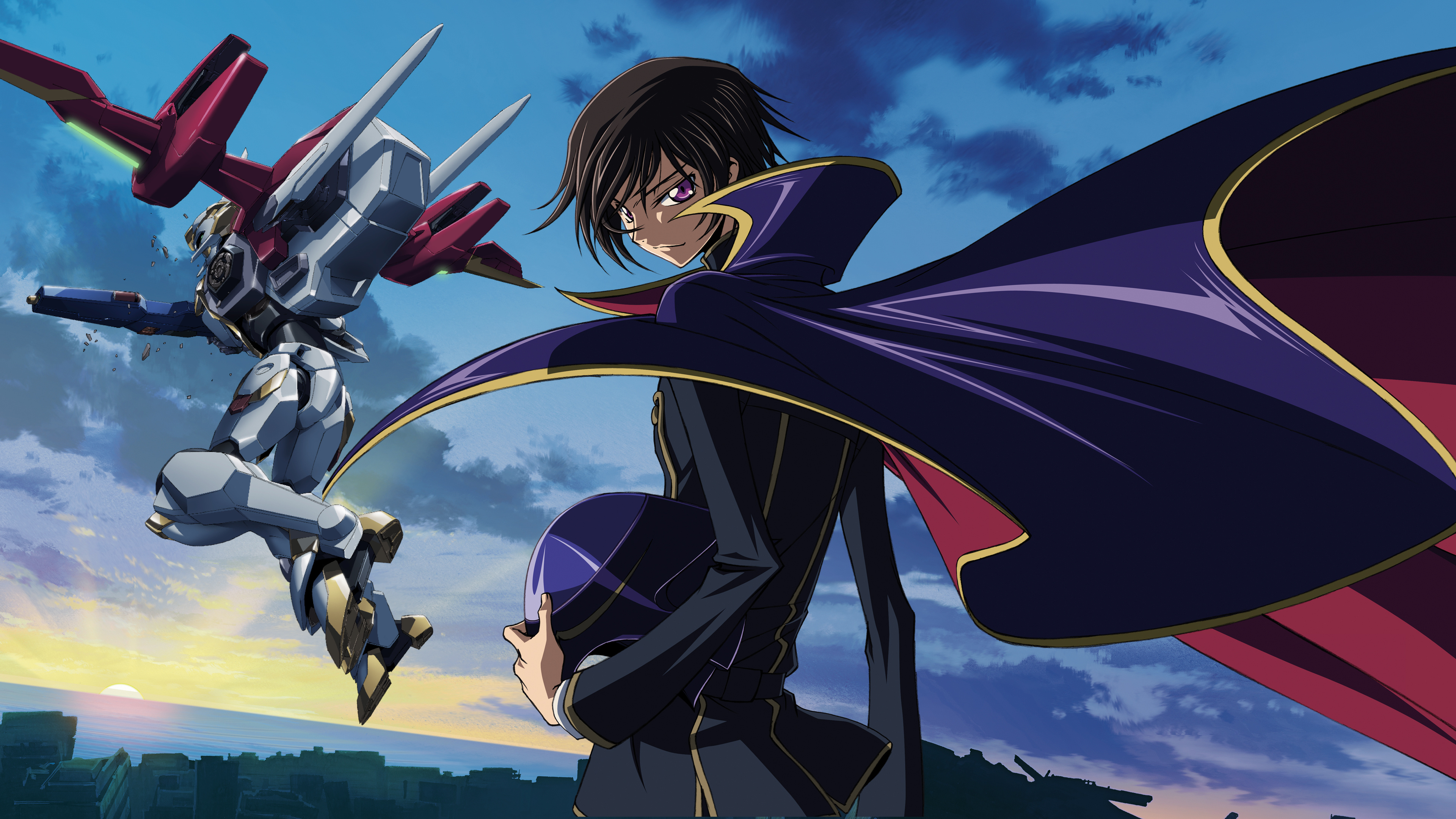 Lelouch Lamperouge, Anime protagonist, Rebellion leader, Charismatic strategist, 3840x2160 4K Desktop