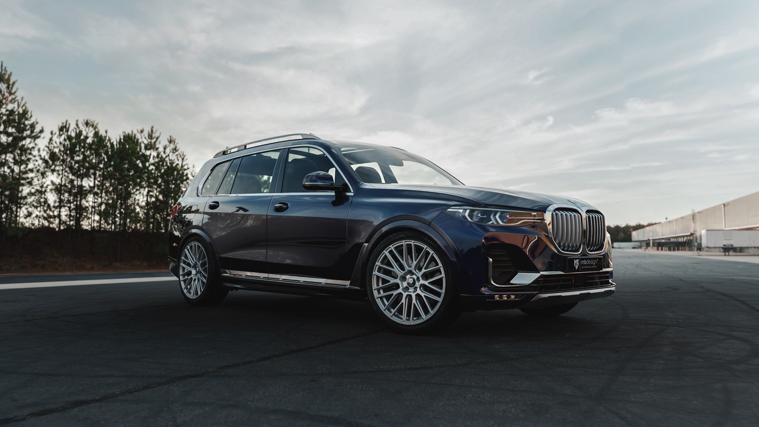 BMW X7, Winterder, KV4 22 Zoll, Leichtmetallrder, 2560x1440 HD Desktop