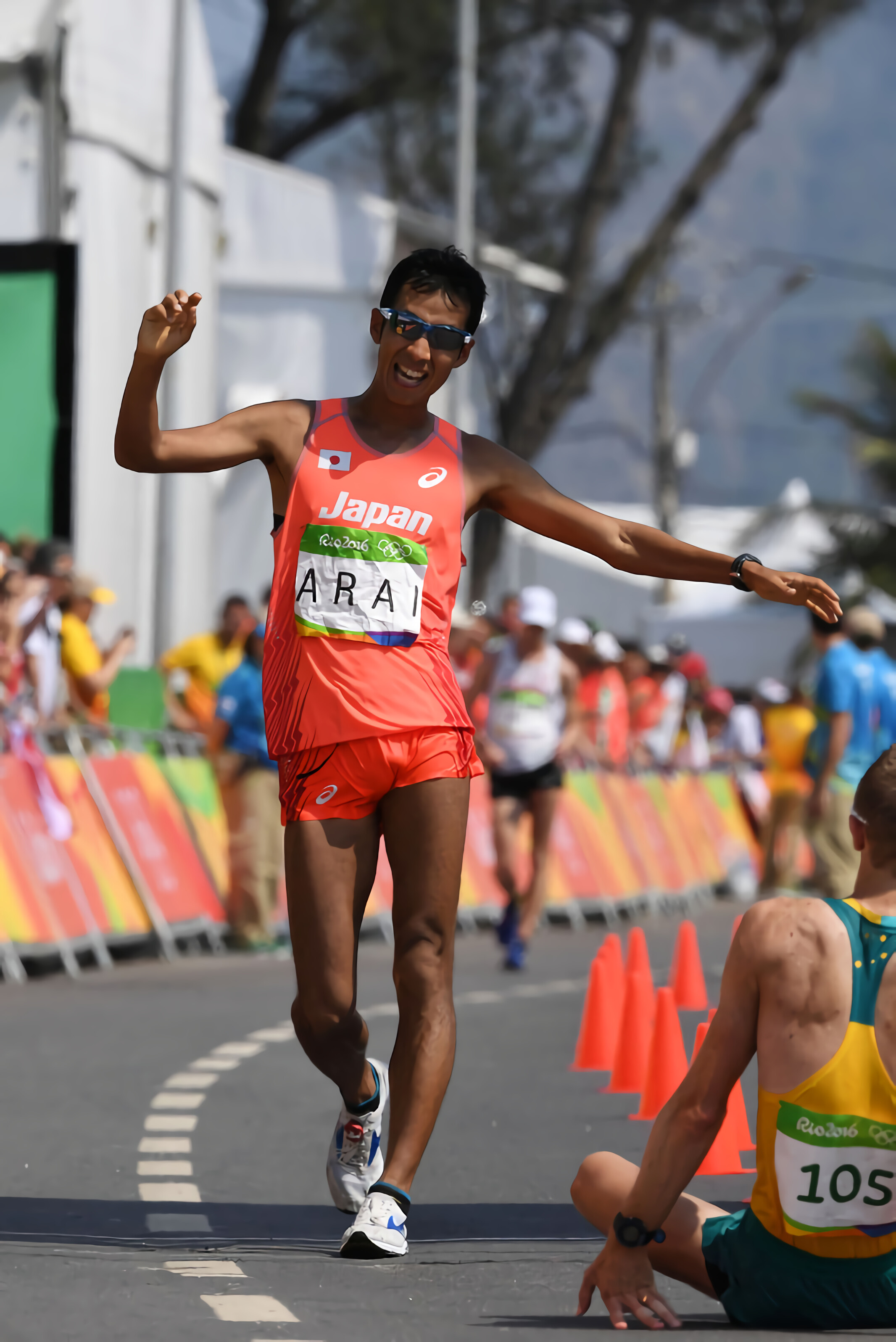 Hirooki Arai, Racewalking technique, Podium finish, Athletic competition, 2140x3200 HD Phone