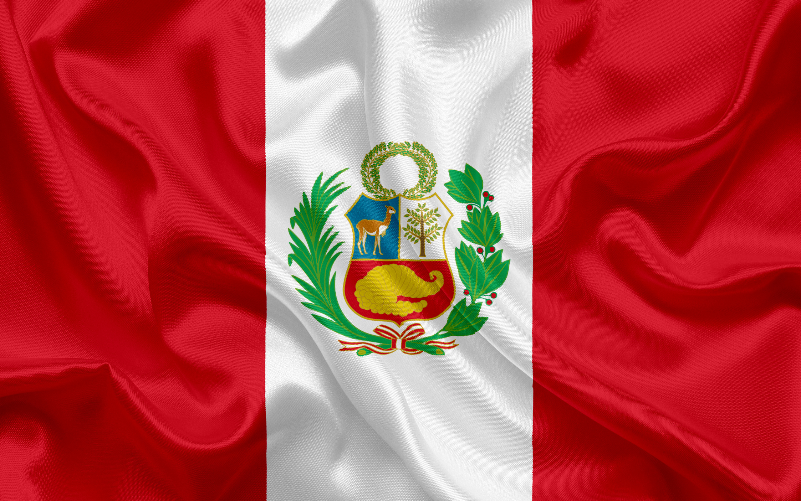 National flag, Peru Wallpaper, 2560x1600 HD Desktop