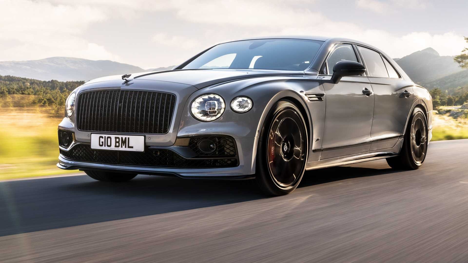 Bentley Flying Spur, Sleek luxury sedan, Pre-release teaser, Elegant design, 1920x1080 Full HD Desktop