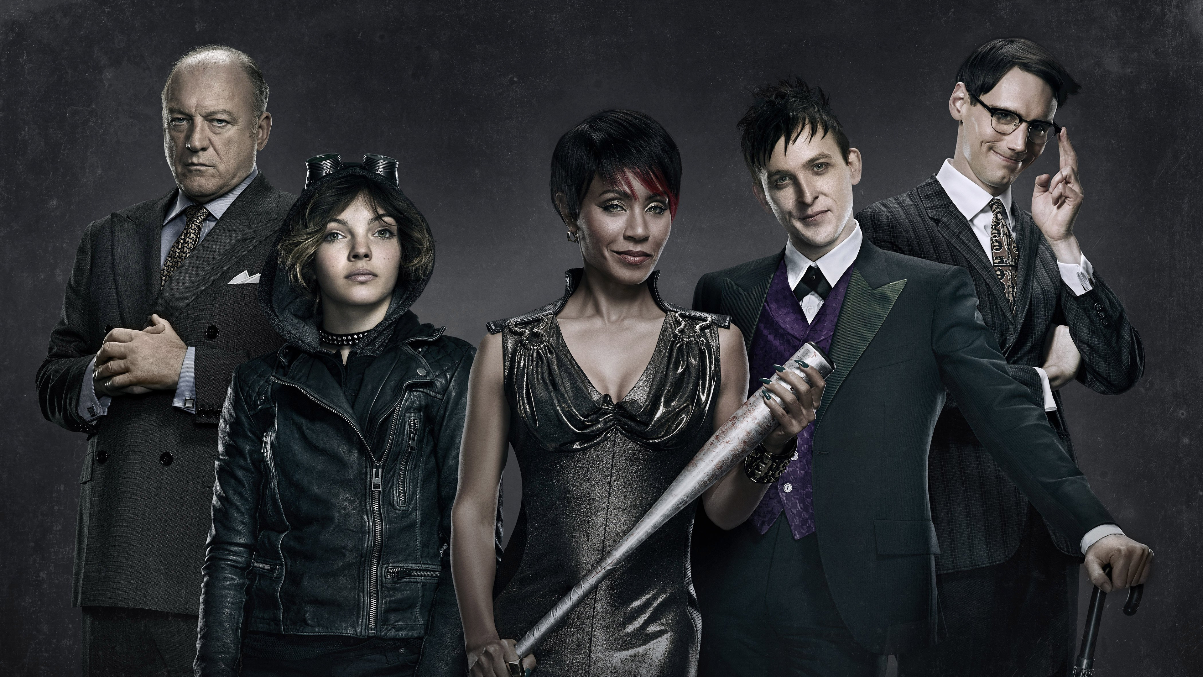 Gotham City, Dark and mysterious, Intriguing TV series, Crime drama, 3840x2160 4K Desktop