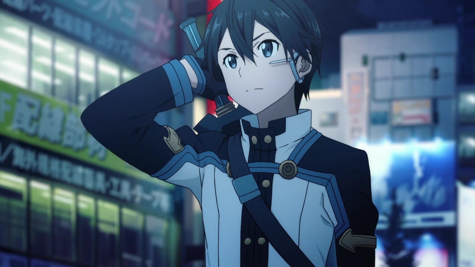 Kirito, Sword Art Online, Ordinal Scale, German preview release, 1920x1080 Full HD Desktop