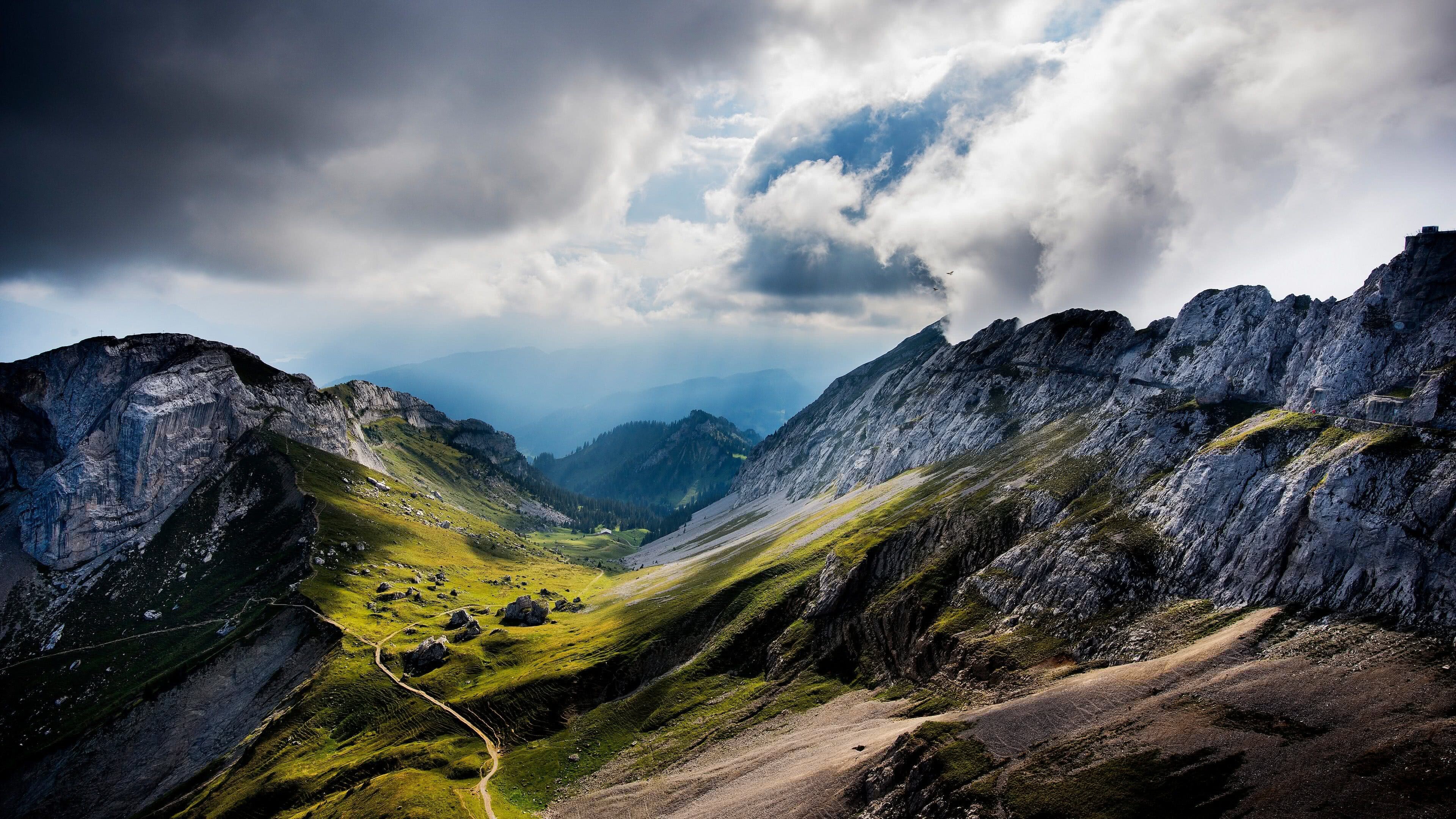 Switzerland, Mountains Wallpaper, 3840x2160 4K Desktop