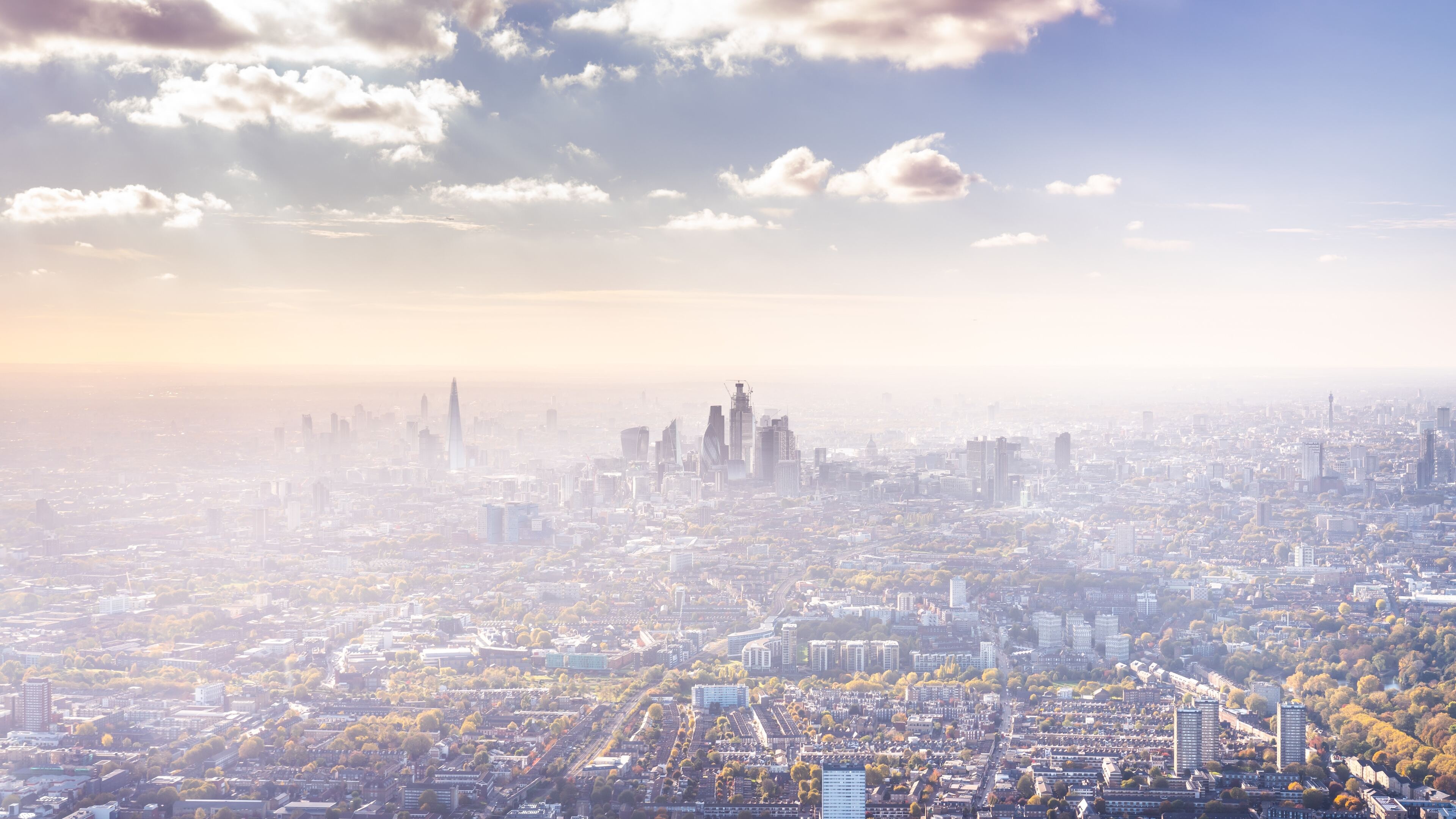 London Skyline, Travels, City of London, 8K, 3840x2160 4K Desktop