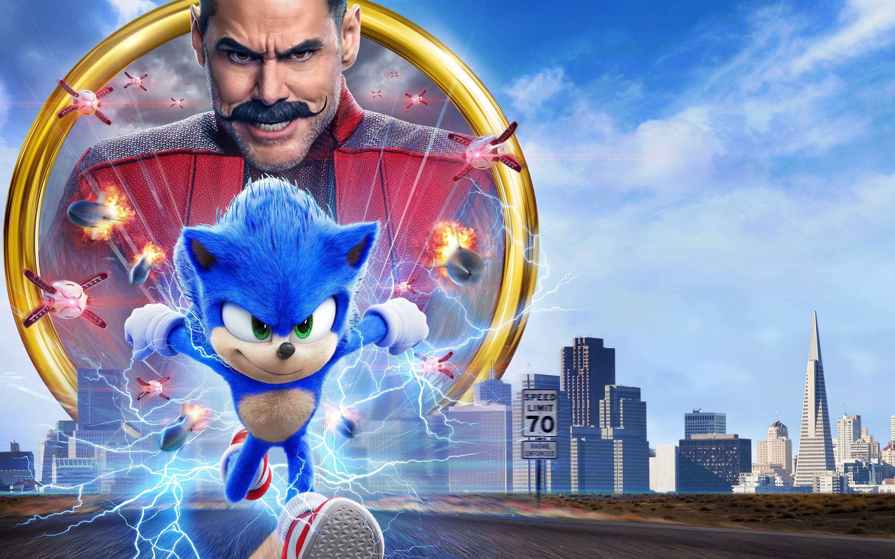 Sonic the Hedgehog Movie 8K, iMac wallpaper, Impeccable resolution, Stunning graphical detail, 2880x1800 HD Desktop