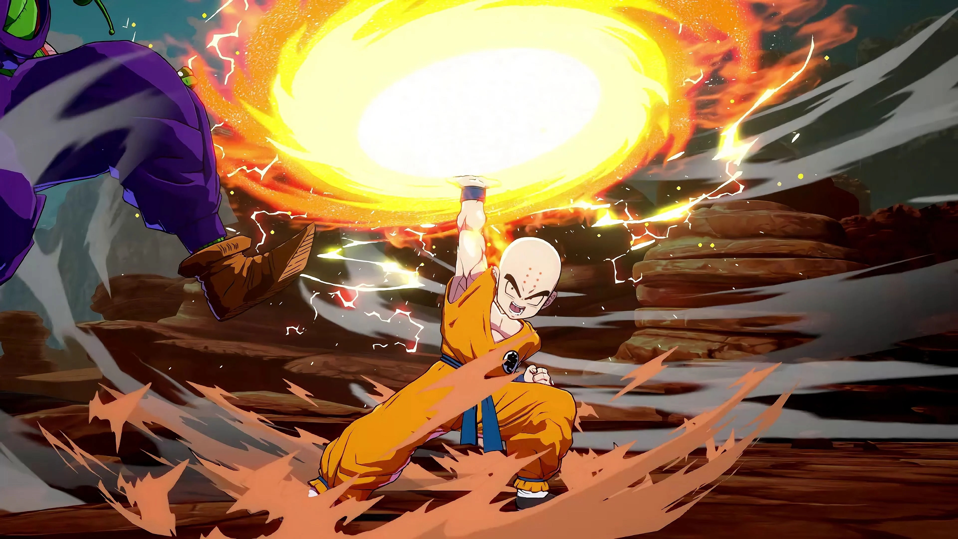 Krillin, Anime, Wallpapers, Collection, 3840x2160 4K Desktop