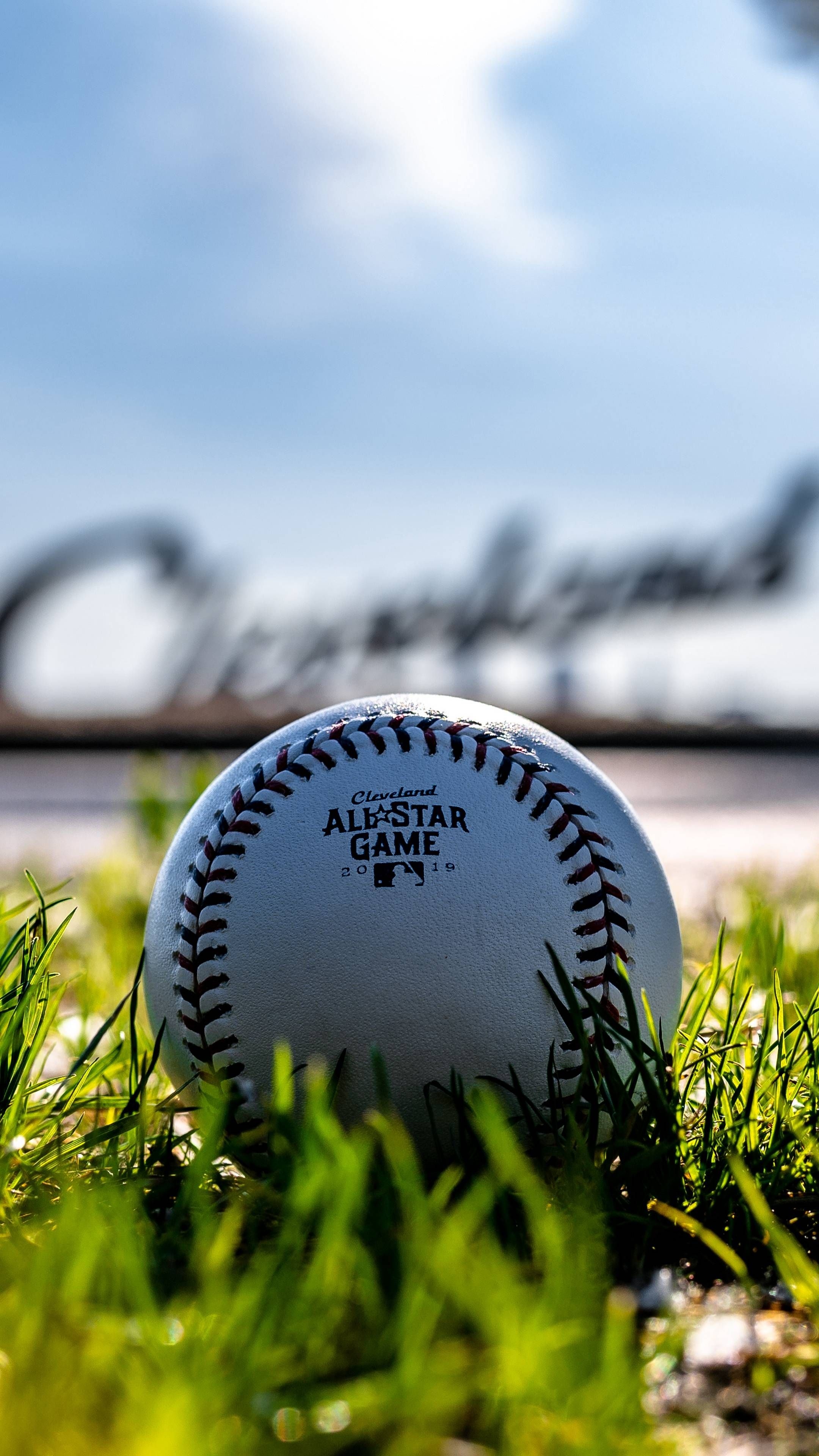 MLB All-Star Game ball, Softball Wallpaper, 2160x3840 4K Phone