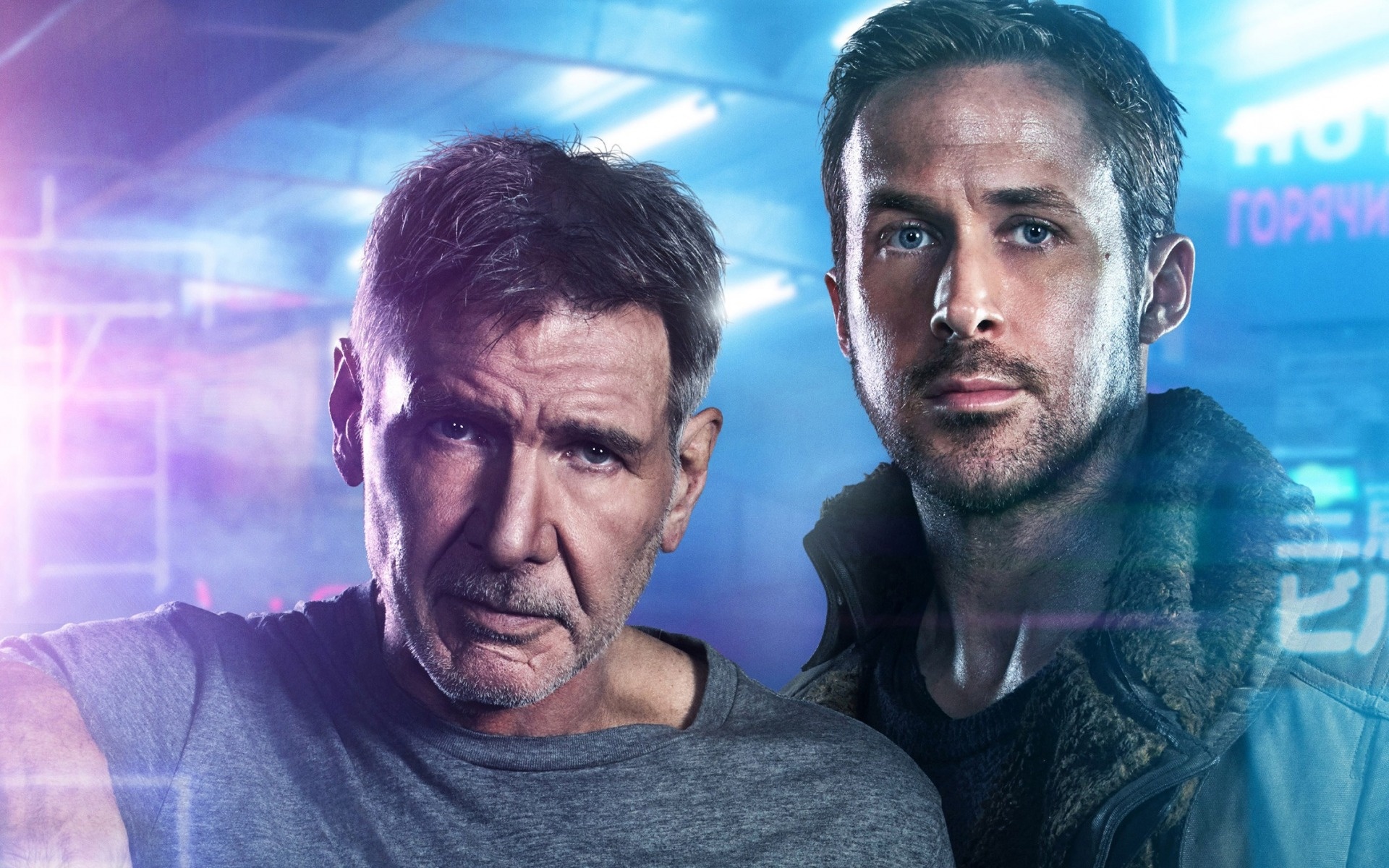 Harrison Ford, Neo-noir replicants, High-quality wallpapers, Movie posters, 1920x1200 HD Desktop