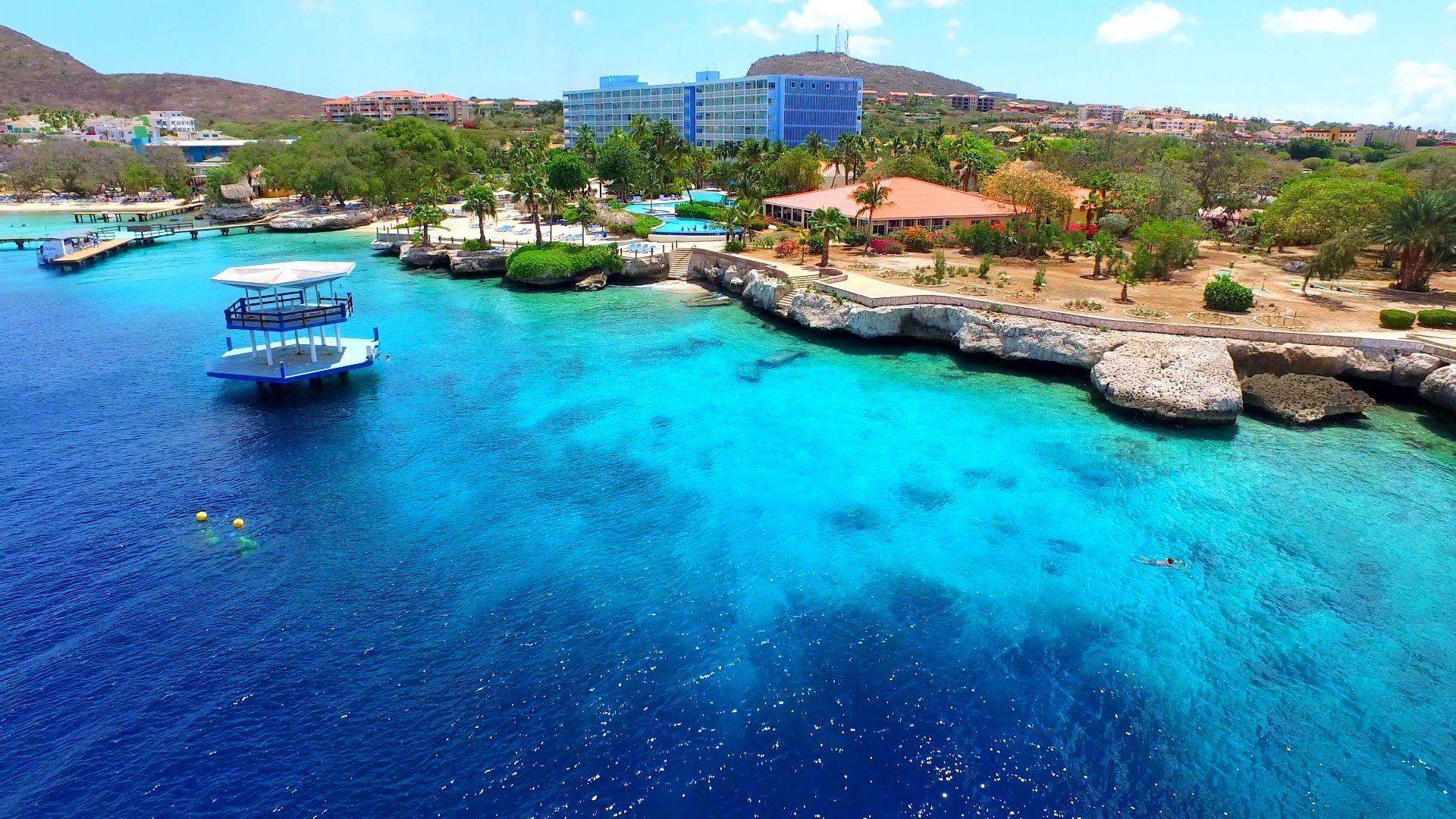 Curacao wallpapers, 4K HD, Curacao backgrounds, Caribbean island, 1920x1080 Full HD Desktop