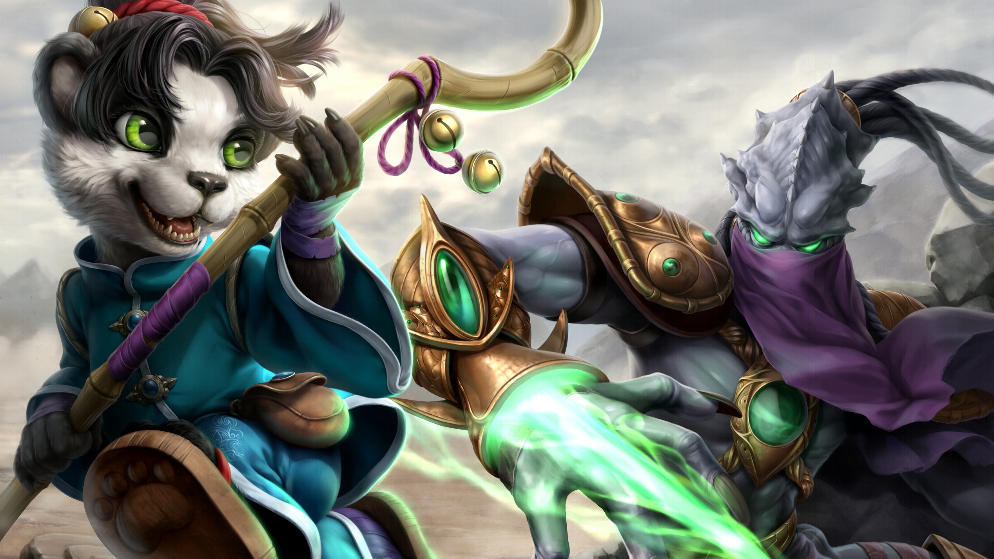 Li Li and Zeratul, Heroes of the Storm Wallpaper, 3840x2160 4K Desktop