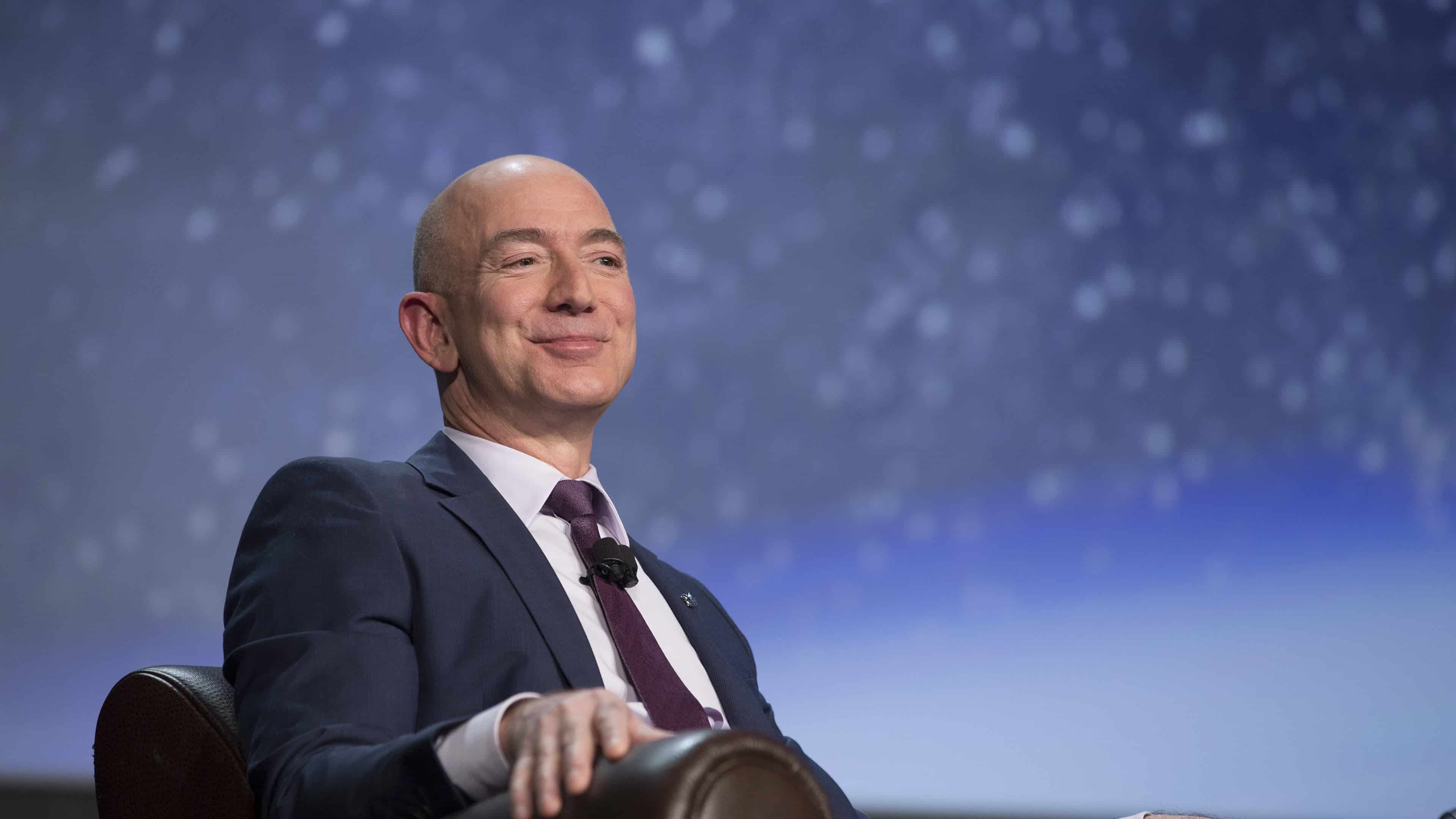 Jeff Bezos, Amazon Wallpaper, 3840x2160 4K Desktop