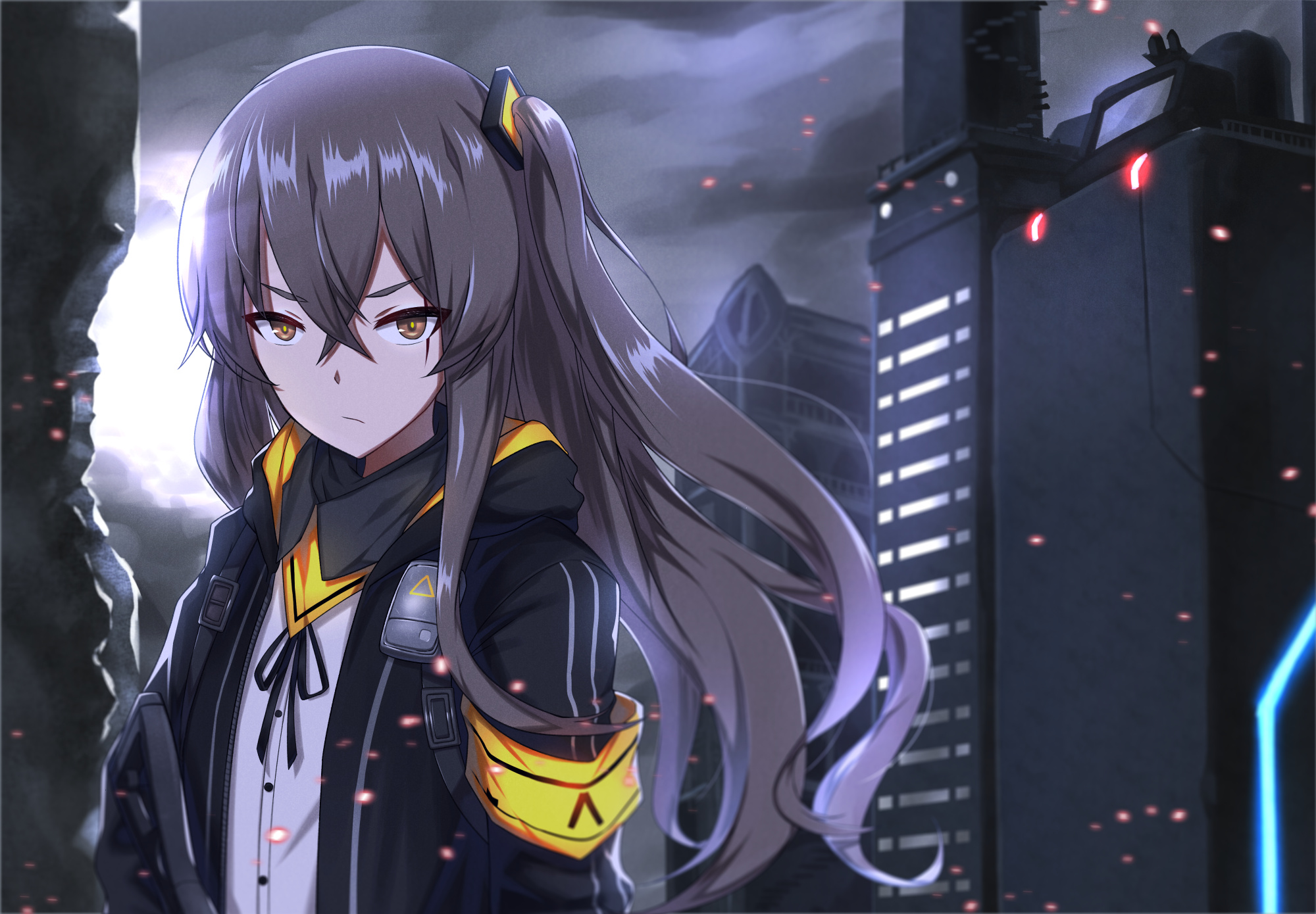 Girls' Frontline, UMP45 wallpapers, Anime background, Tactical shooting game, 2000x1390 HD Desktop