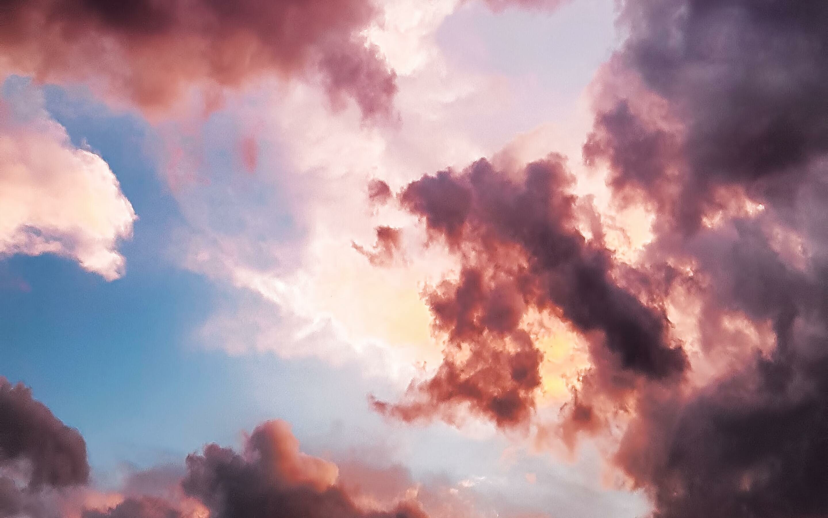 Red clouds, MacBook Pro Retina, HD, 2880x1800 HD Desktop