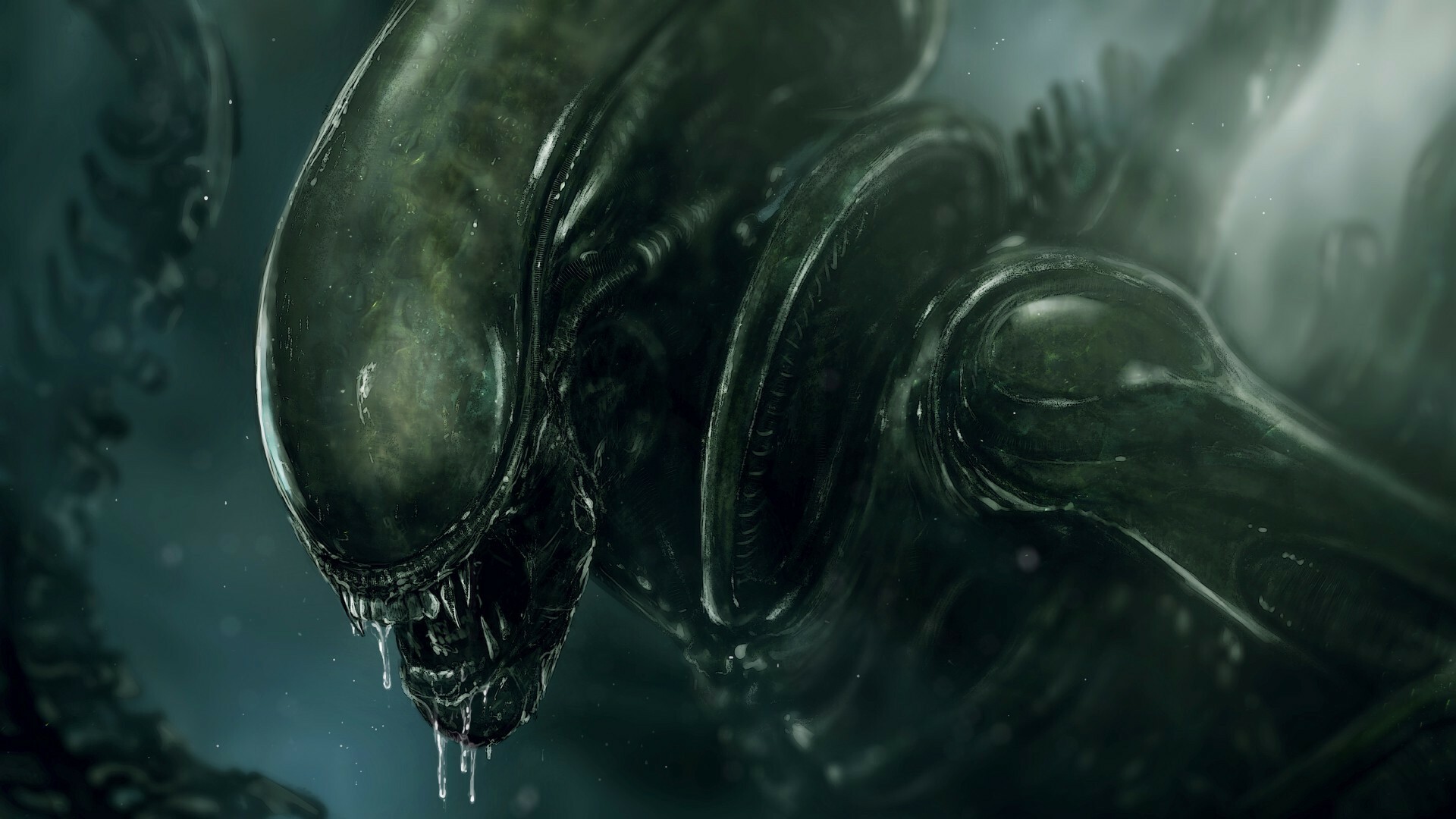 Alien movie, Xenomorph wallpapers, High resolution, Cool alien art, 1920x1080 Full HD Desktop