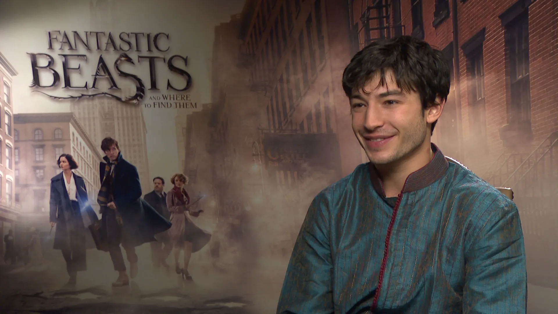 Ezra Miller, Exclusive interview, Fantastic Beasts, 1920x1080 Full HD Desktop