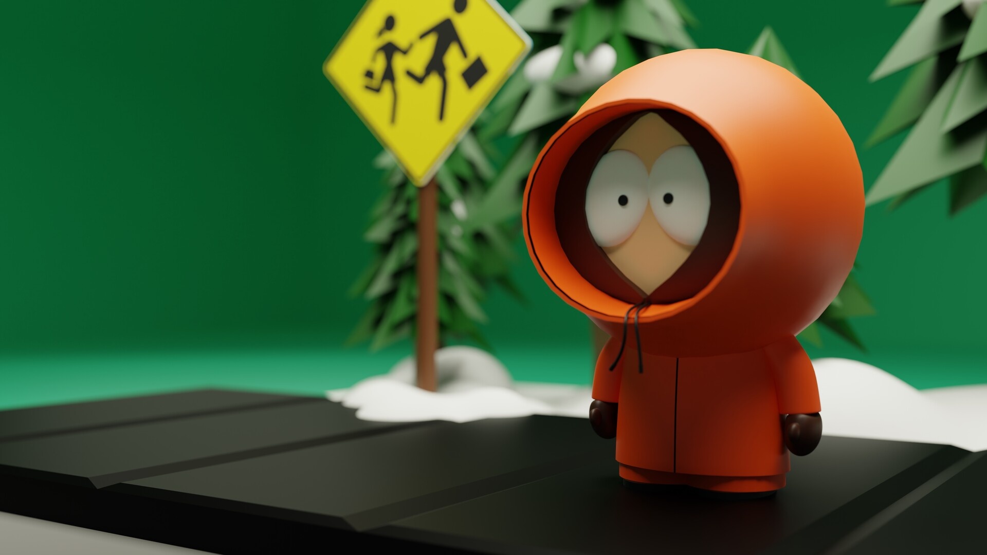 ArtStation Kenny from the South Park, Fan art, Cartoon, Comedy, 1920x1080 Full HD Desktop