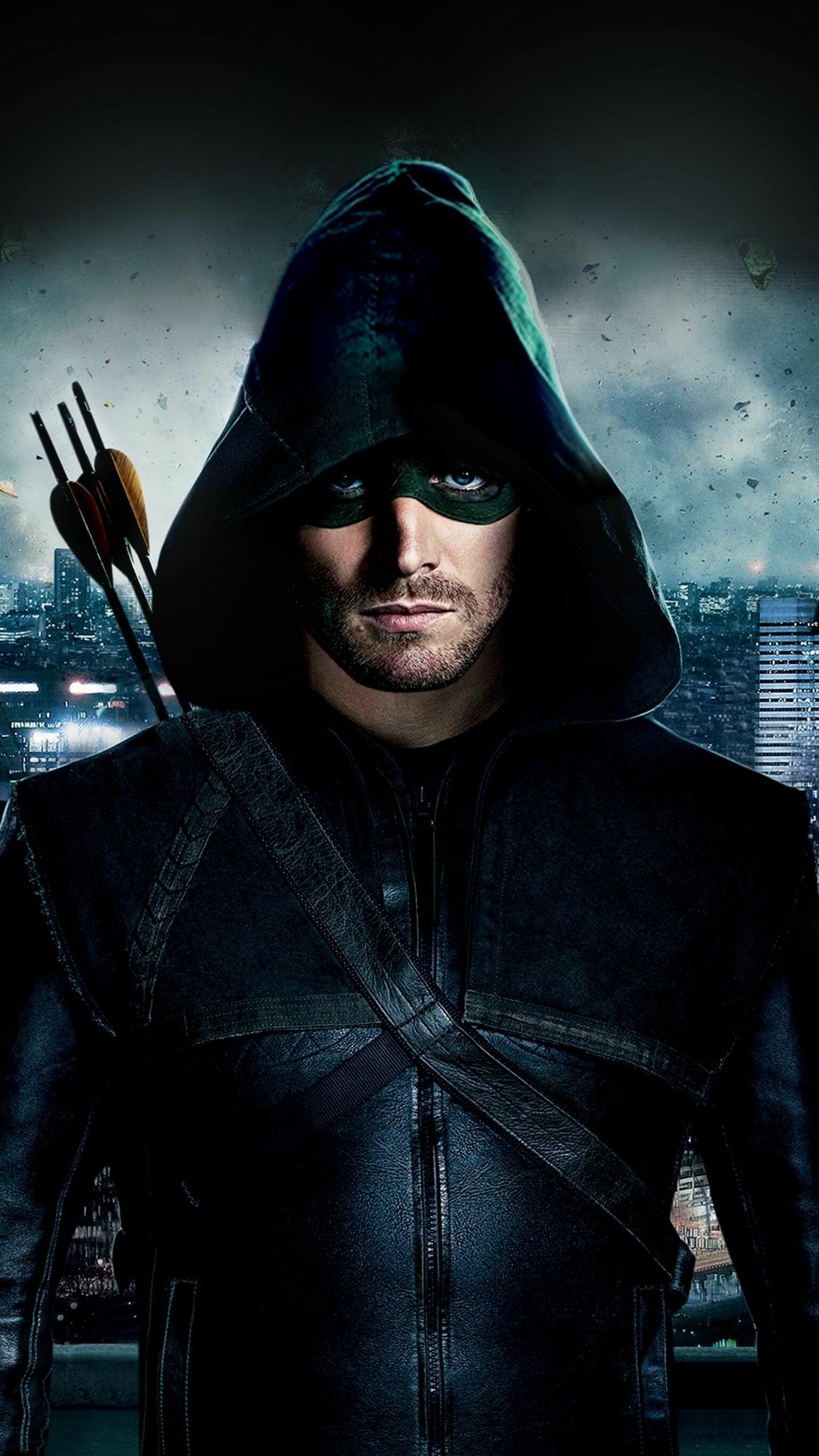 Green Arrow, Arrow phone wallpaper, Superhero image, HD resolution, 1540x2740 HD Phone