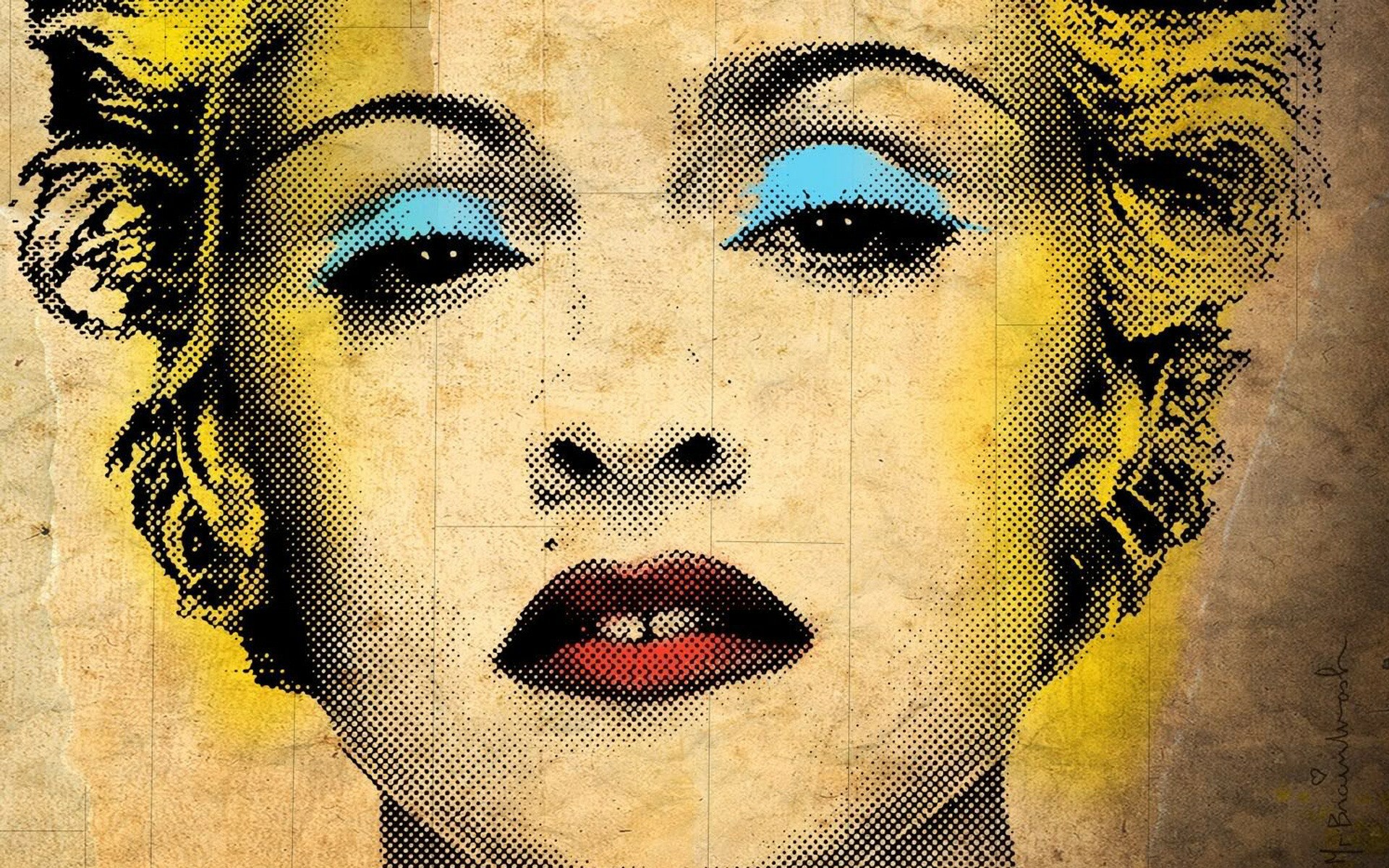 Madonna, Pop Art Wallpaper, 1920x1200 HD Desktop