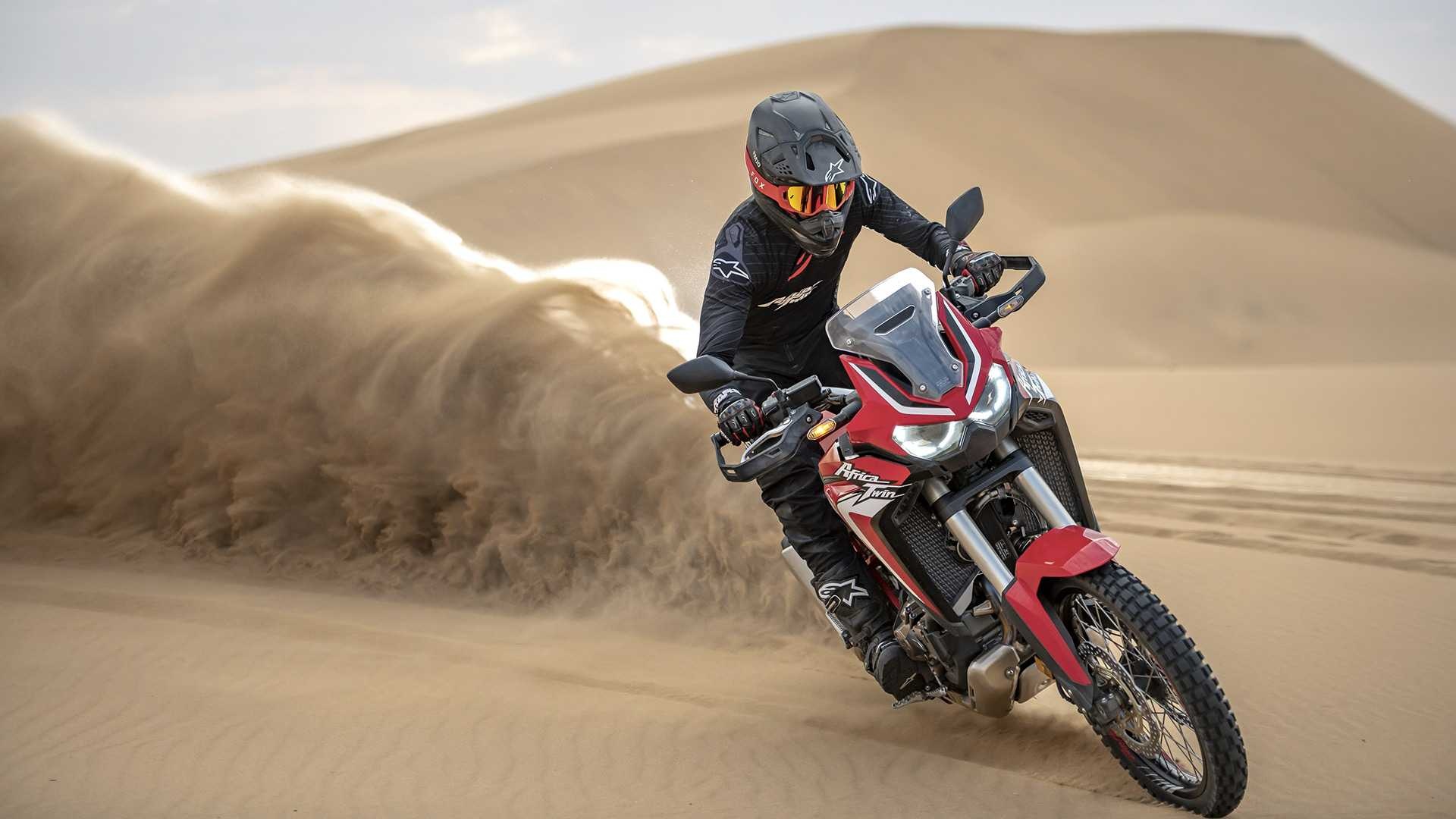 Sand Dunes, Honda Africa Twin Wallpaper, 1920x1080 Full HD Desktop