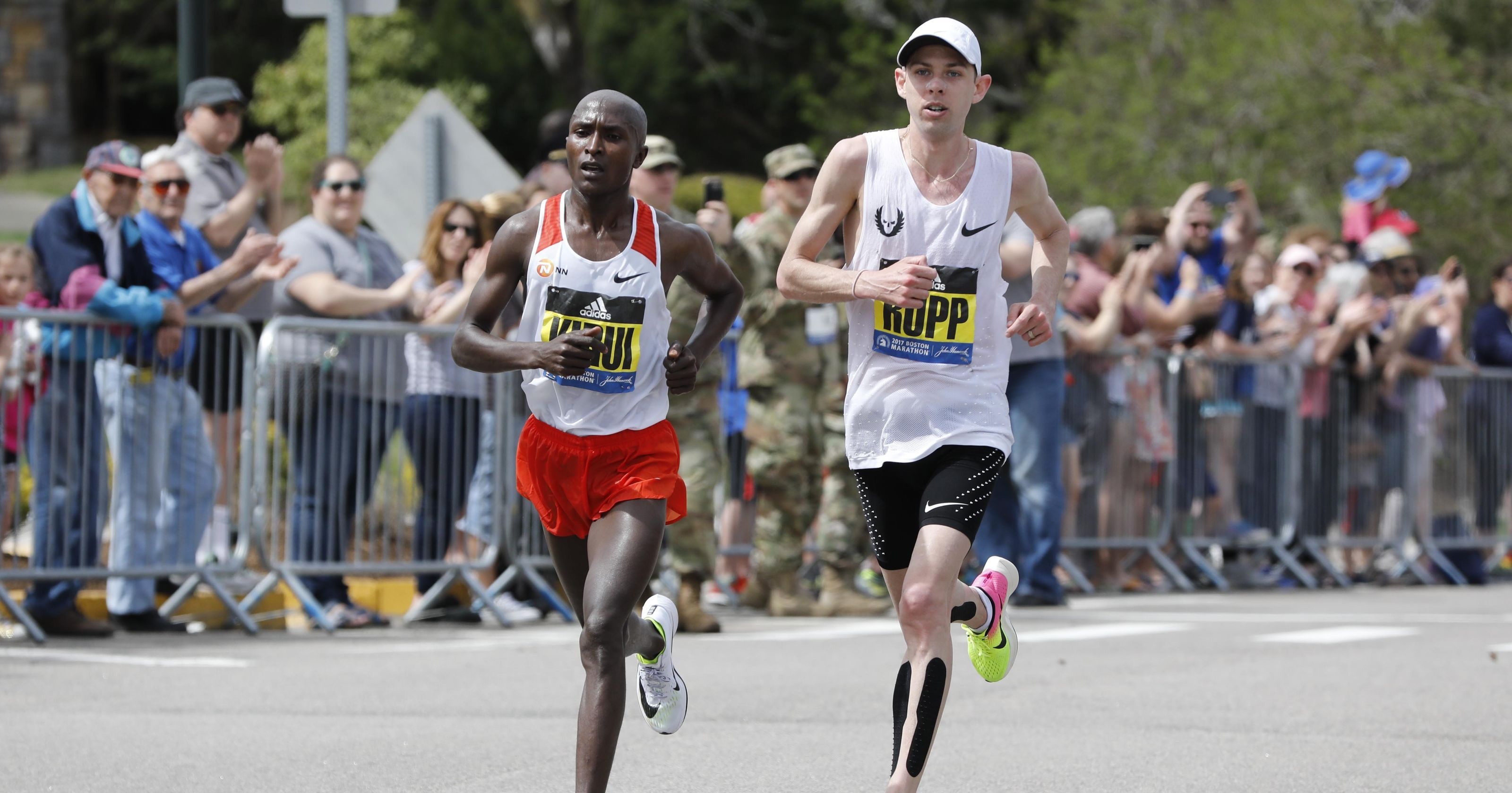 Galen Rupp, Geoffrey Kirui Wallpaper, 3200x1680 HD Desktop