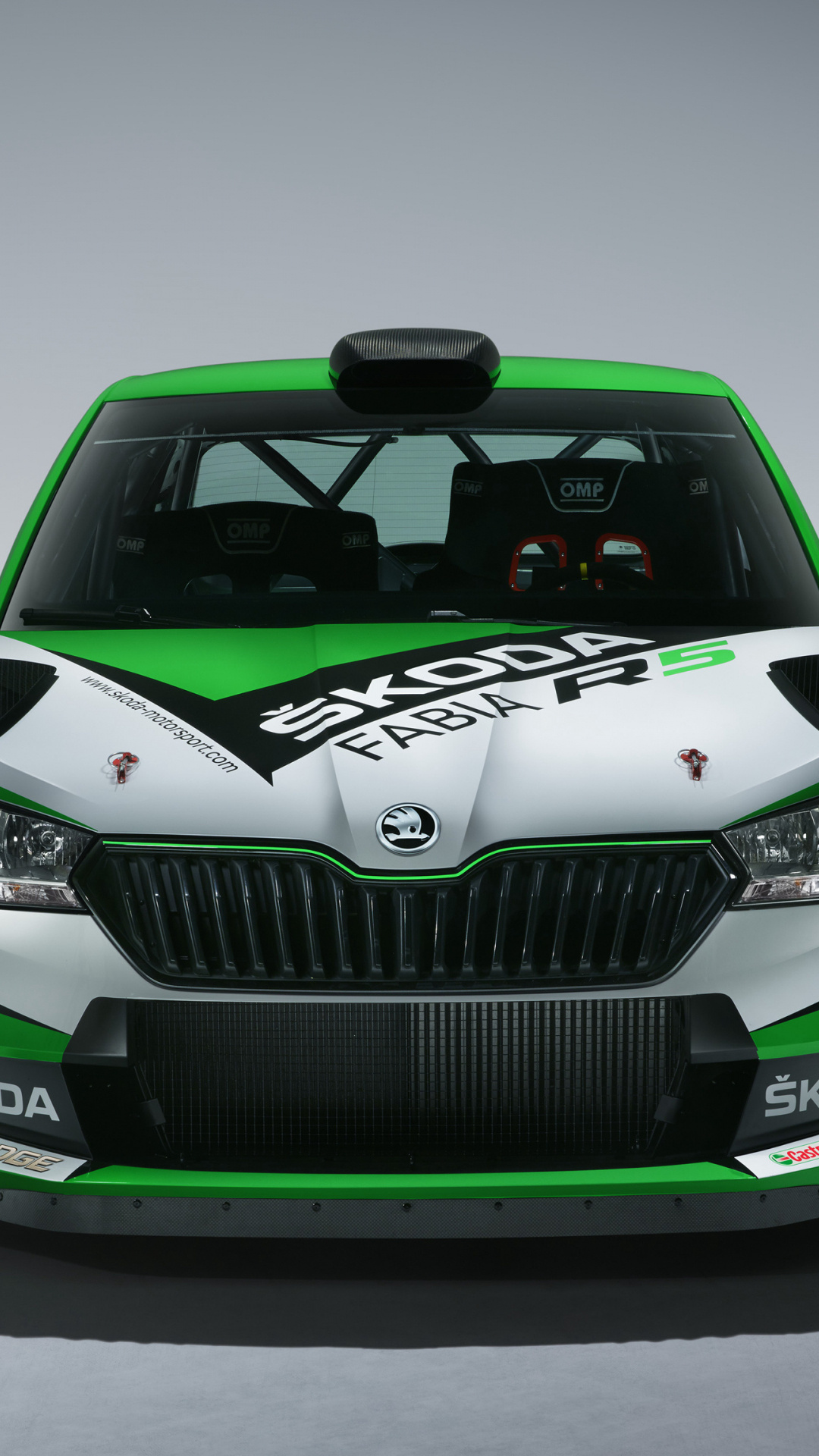 Skoda Fabia, R5 concept 2019, 1080p wallpaper, Samsung Galaxy, 1080x1920 Full HD Phone