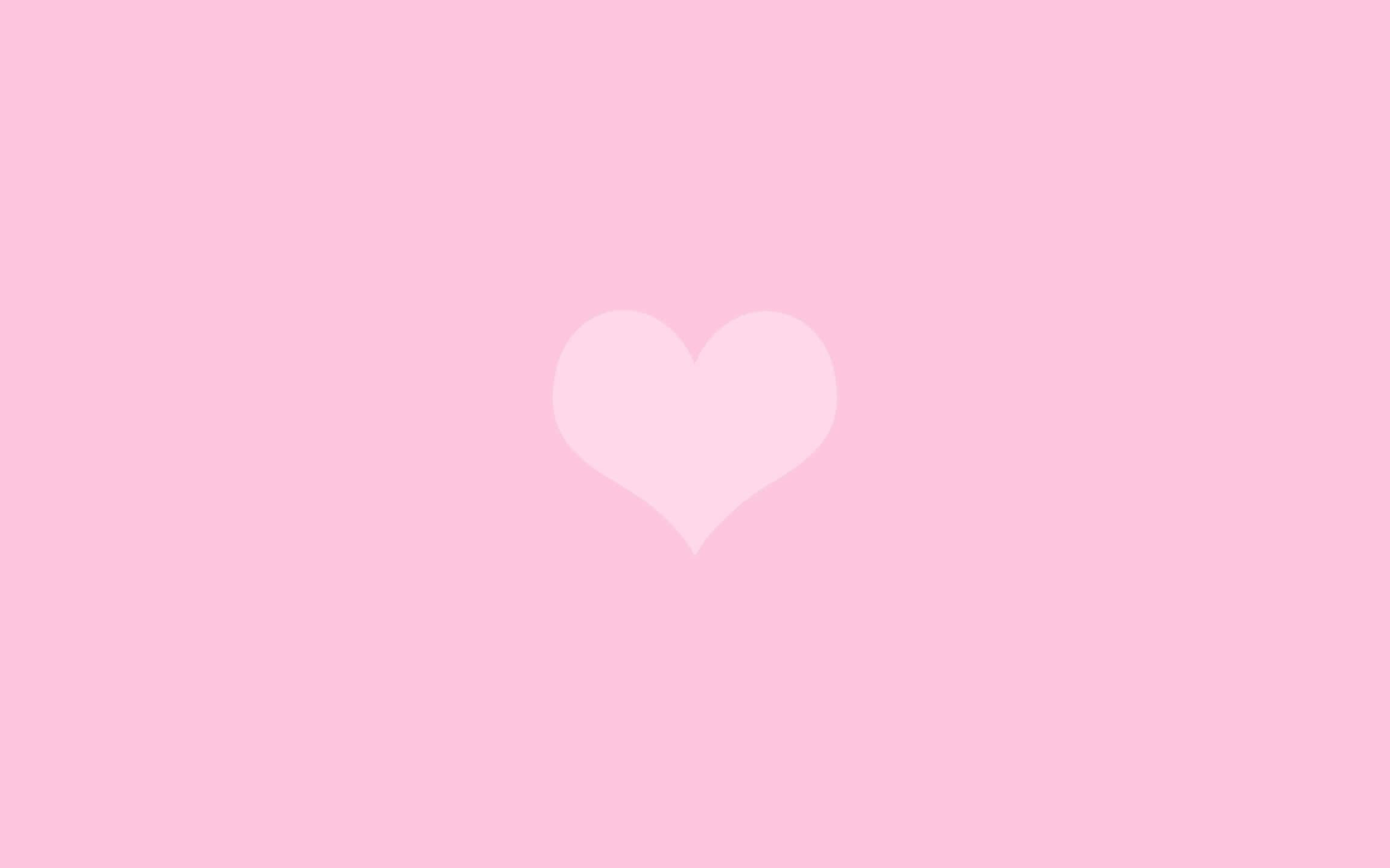 Pink heart, Wallpaper, 2560x1600 HD Desktop