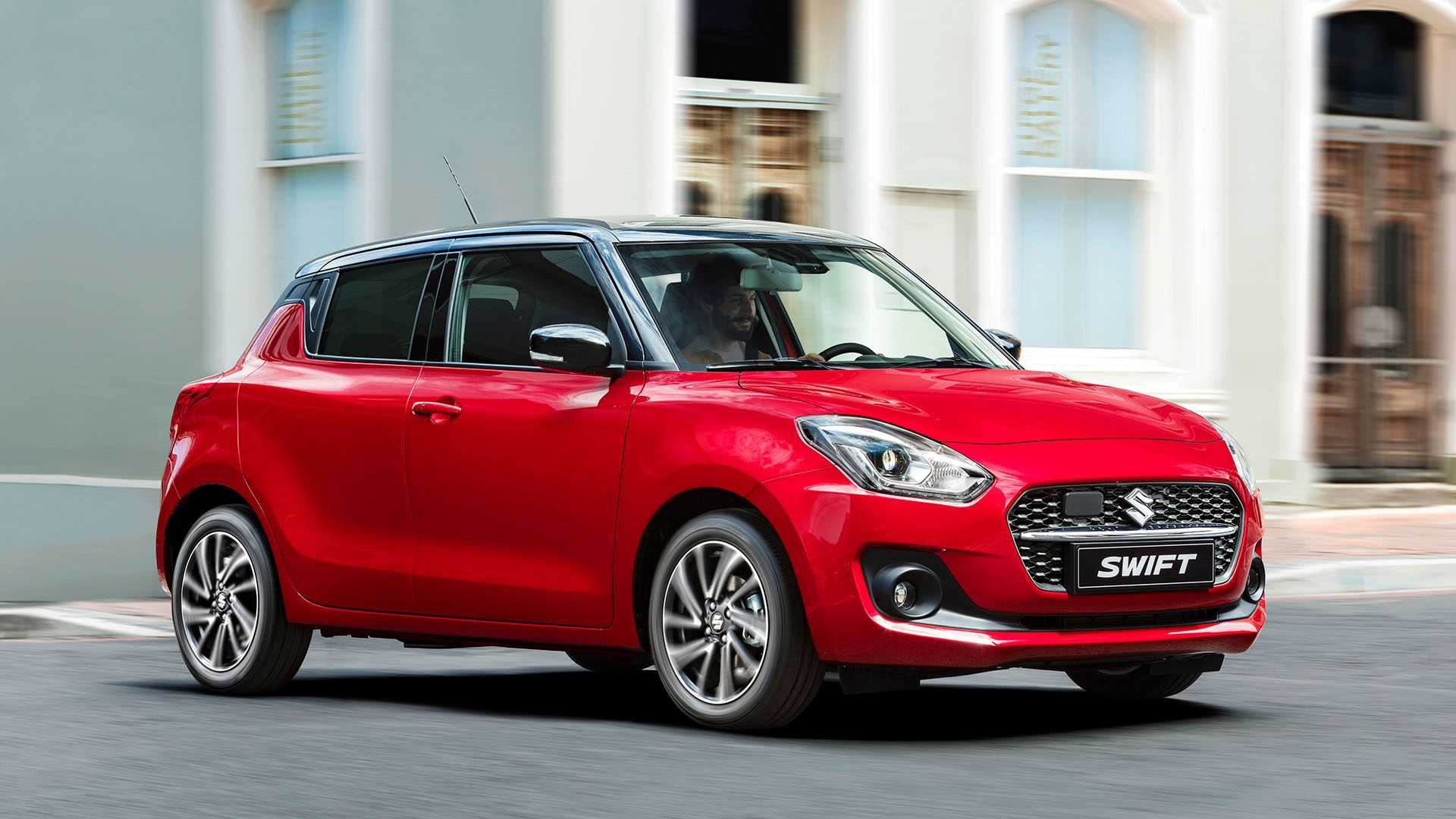 Suzuki Swift, 2020 facelift, Efficient drivetrain, Stylish design, 1920x1080 Full HD Desktop