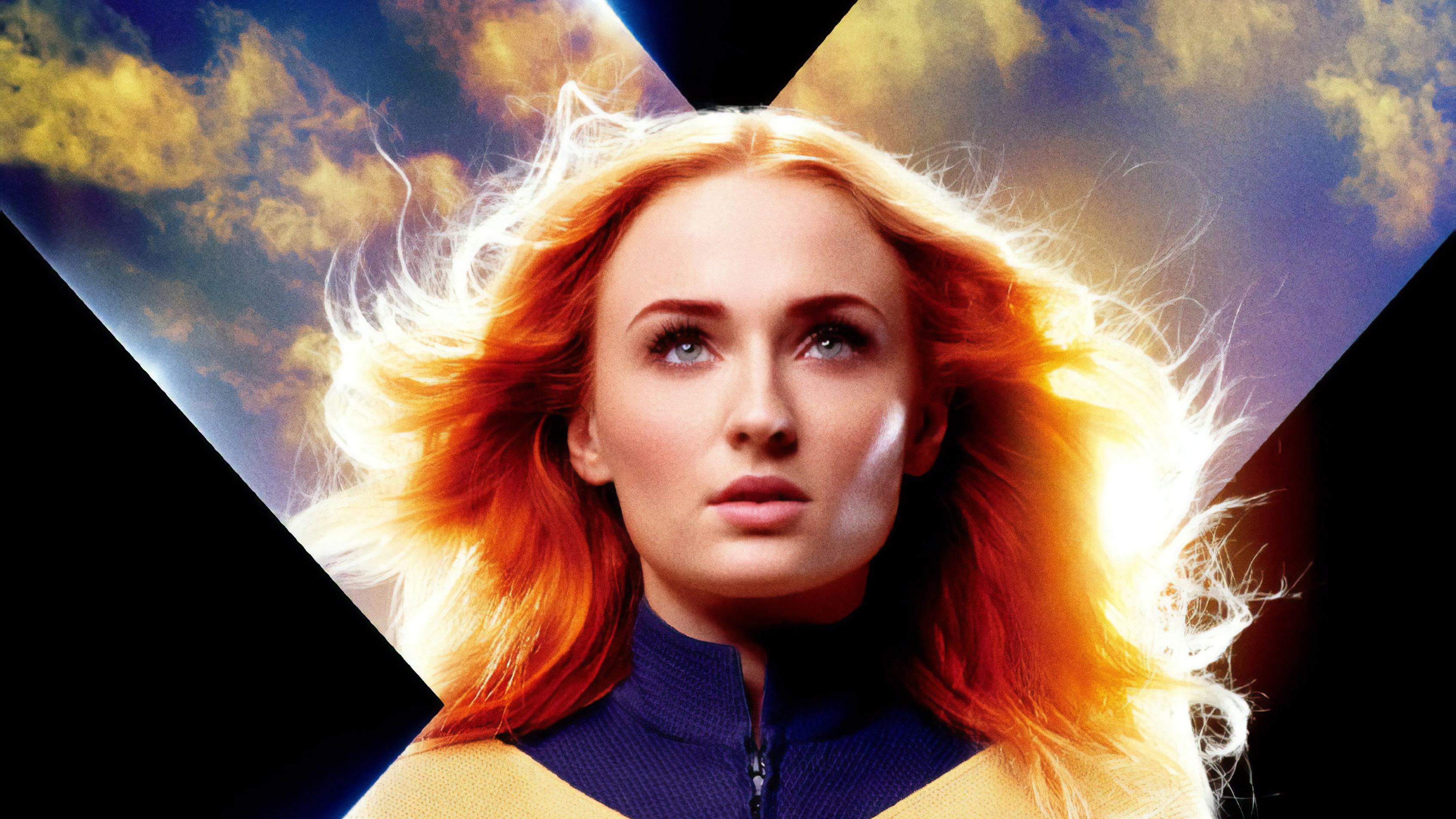 Jean Grey, Dark Phoenix, Poster, HD, 3390x1910 HD Desktop