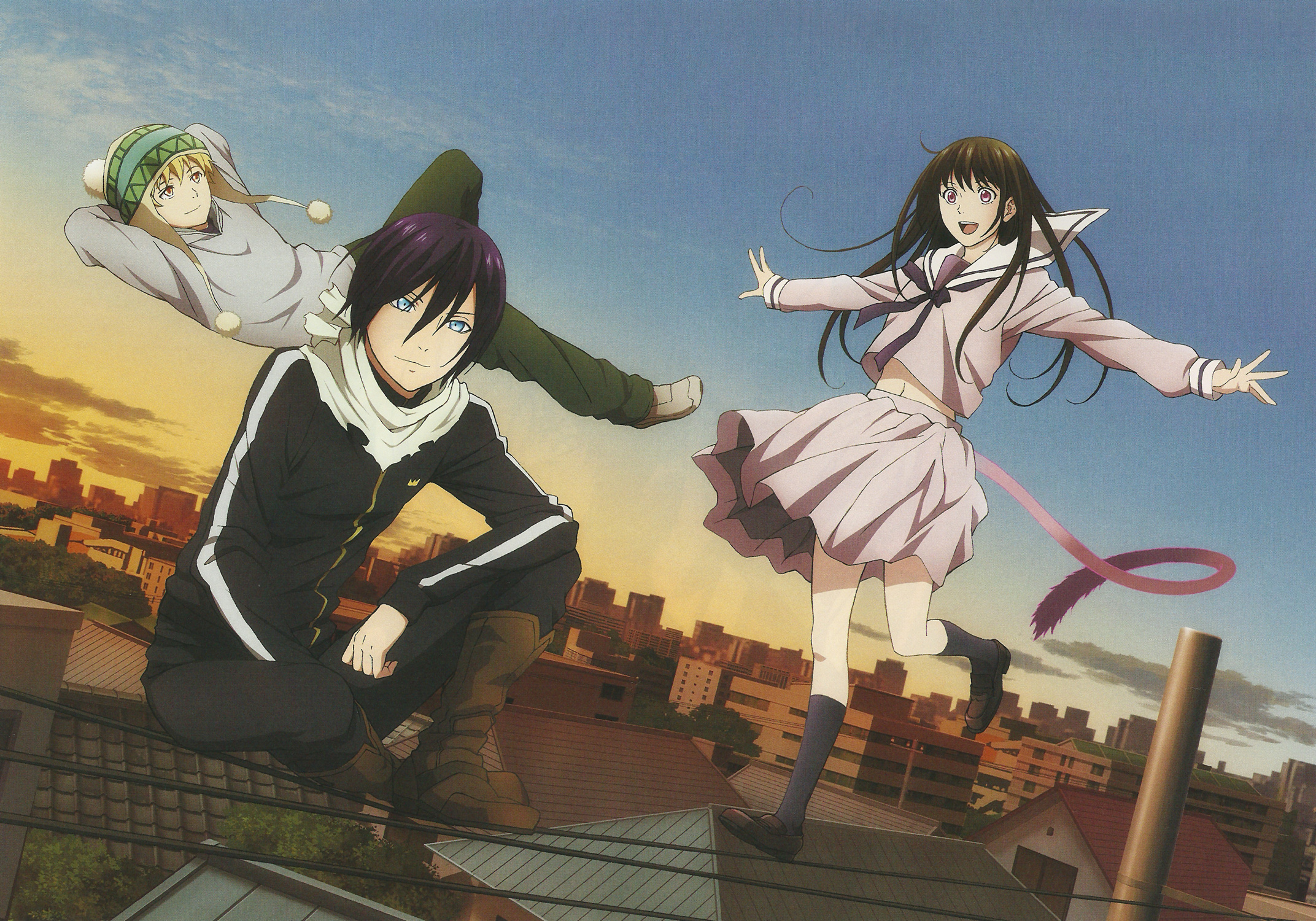 Noragami Anime, Spiritual beings, Divine weapons, Supernatural encounters, 2150x1500 HD Desktop