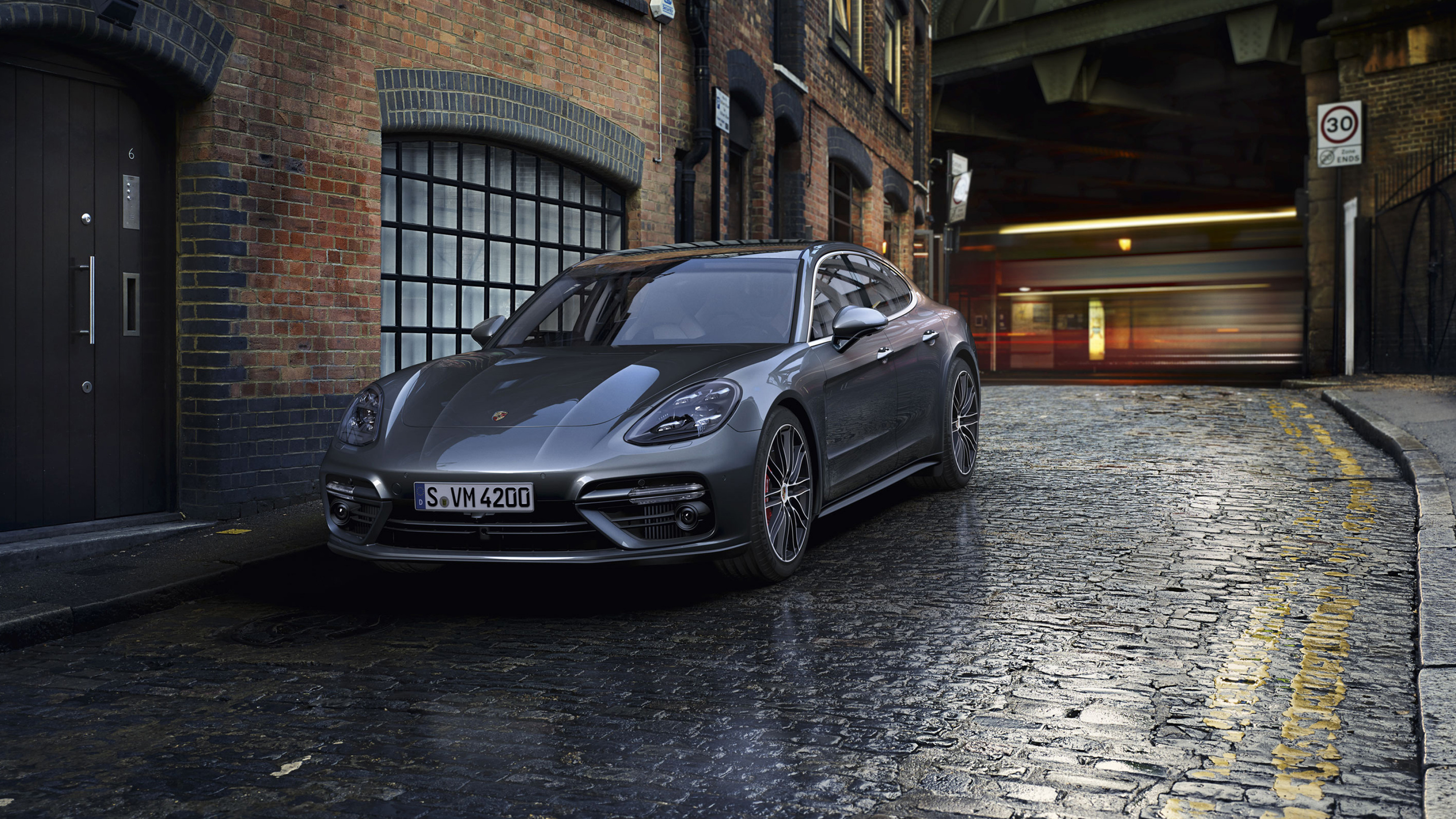 Porsche Panamera, Sports sedan, High performance, Auto, 3840x2160 4K Desktop