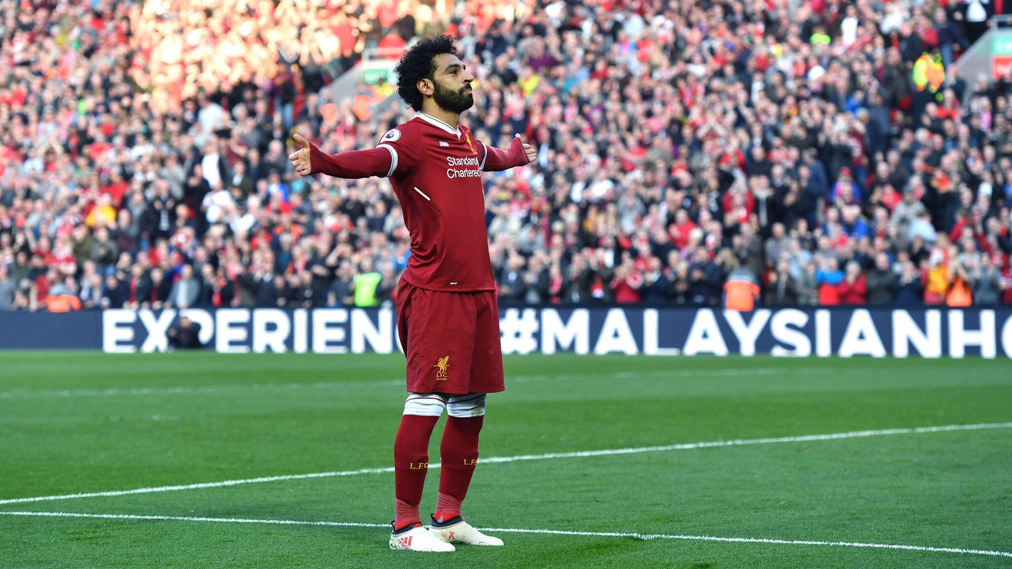 Malaysia, Mohamed Salah Wallpaper, 2050x1160 HD Desktop