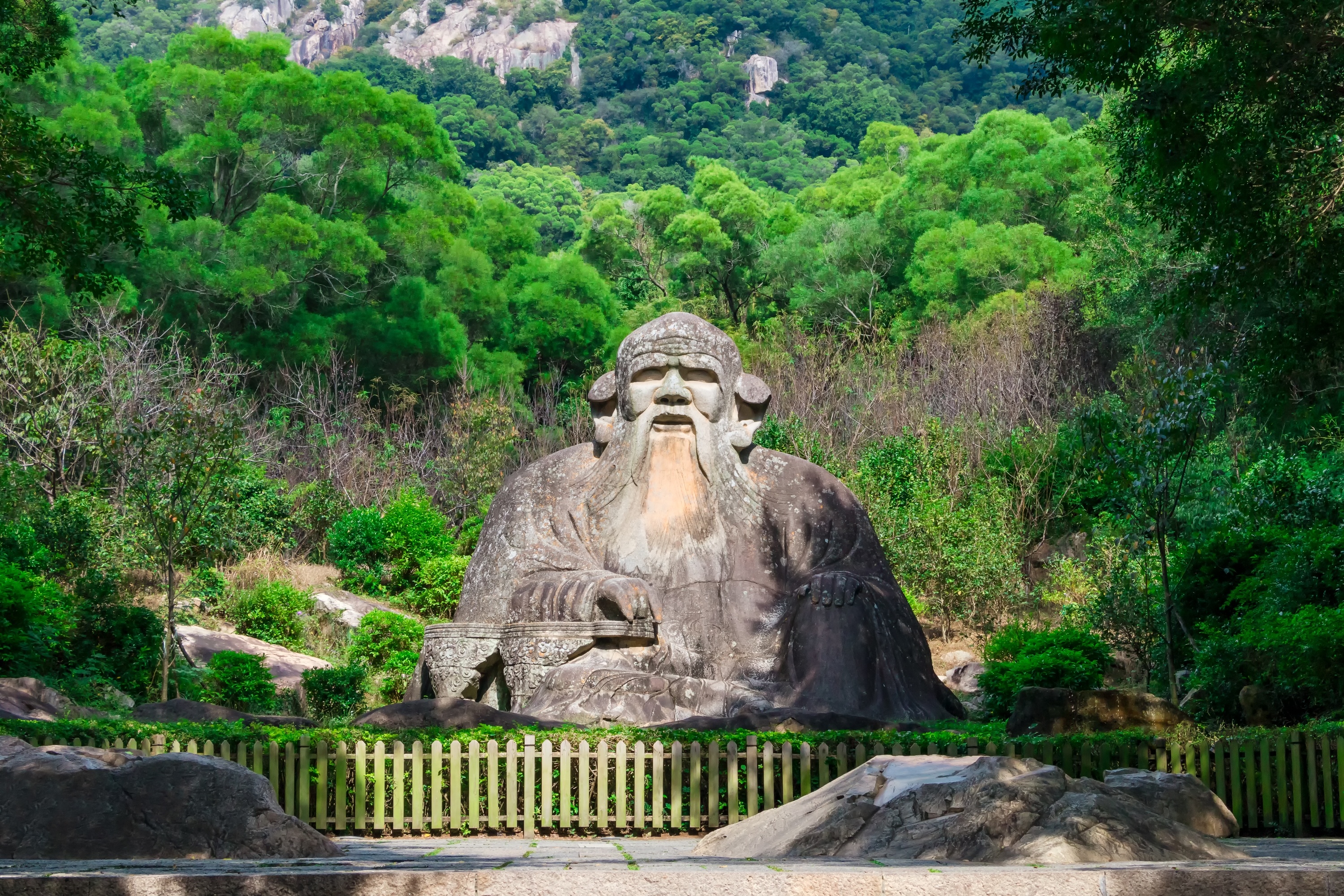 Statue of Lao Tzu, Attraction reviews, Transportation address, Opening hours, 3000x2000 HD Desktop