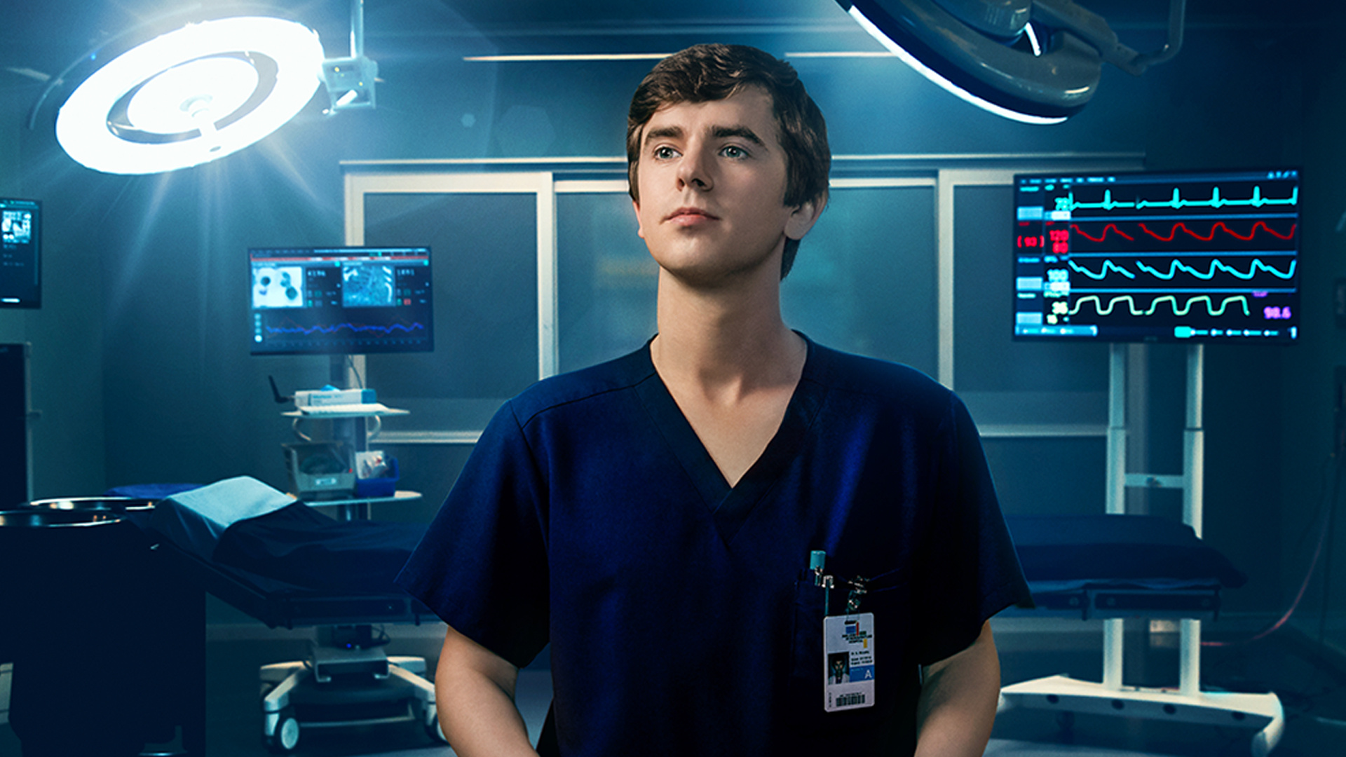 The Good Doctor, TV fanart, Medical drama, Character artwork, 1920x1080 Full HD Desktop