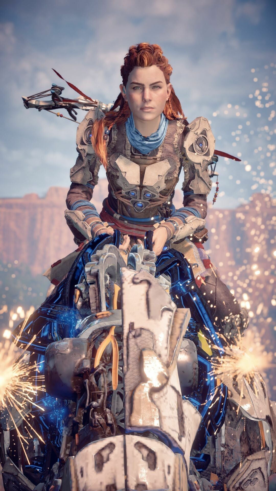 Horizon Zero Dawn, Game masterpiece, Futuristic world, PlayStation adventure, 1080x1920 Full HD Phone