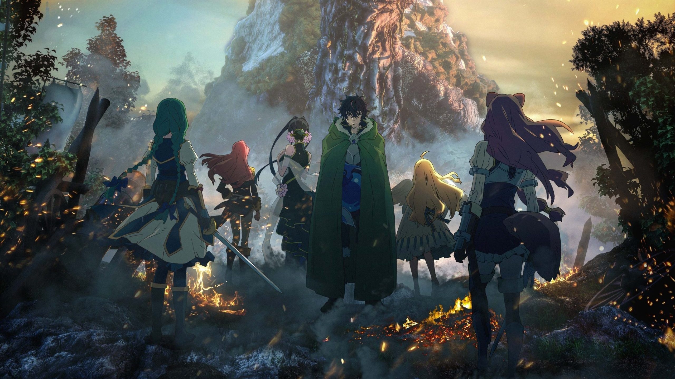 The Rising of the Shield Hero (Anime), Season 2 trailer, Key visual reveal, 2560x1440 HD Desktop