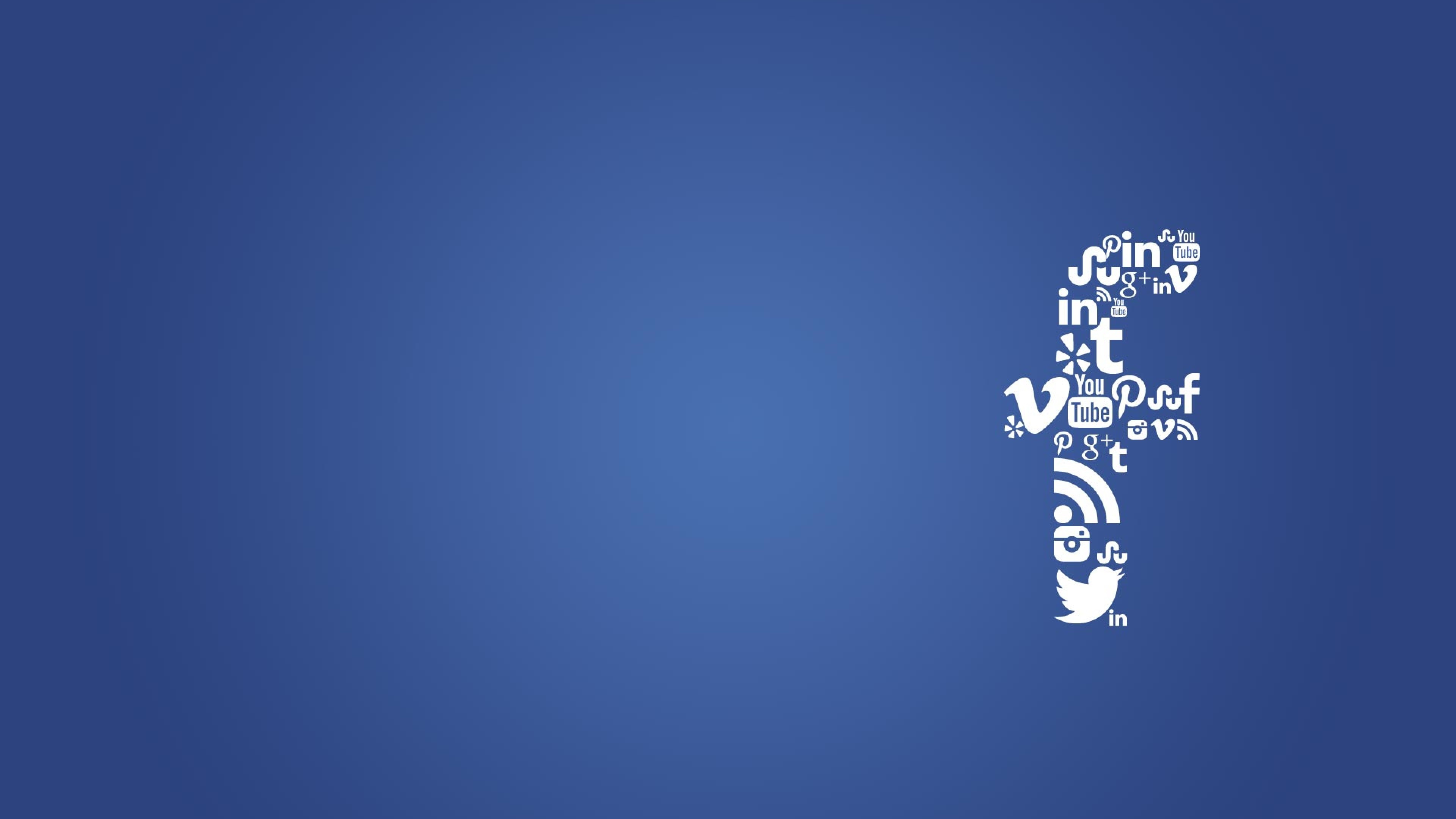 Facebook logo wallpaper, Desktop, Mobiles, Ultra HD, 3840x2160 4K Desktop