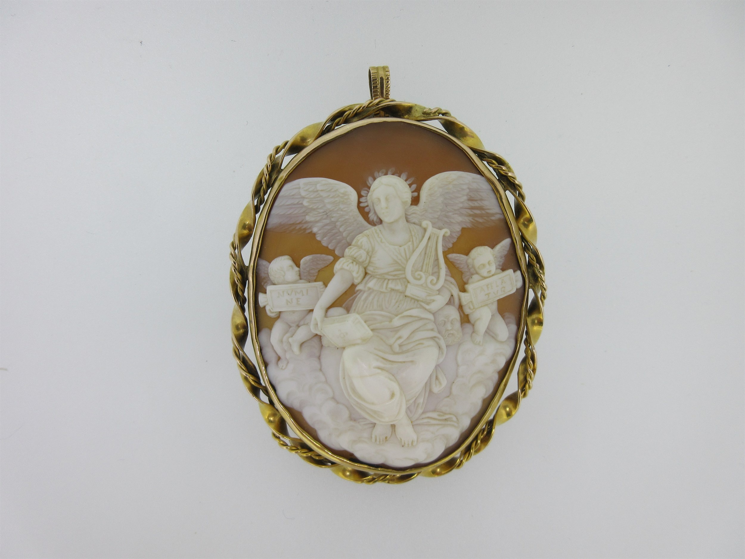 The allegorical figure of Poetry, Cameo Brooch Wallpaper, 2500x1880 HD Desktop