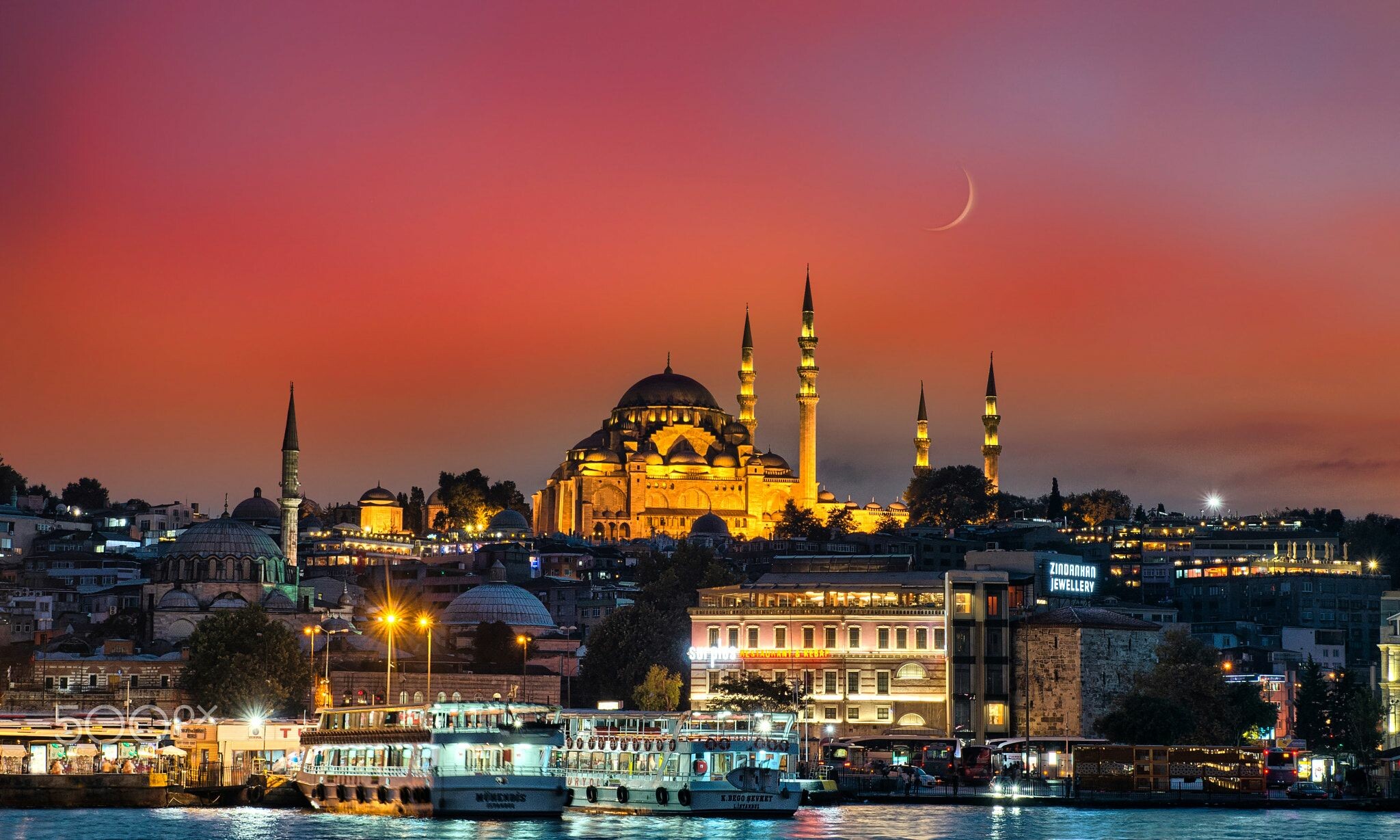 Turkey, Istanbul, 4k wallpapers, Dream city, 2050x1230 HD Desktop