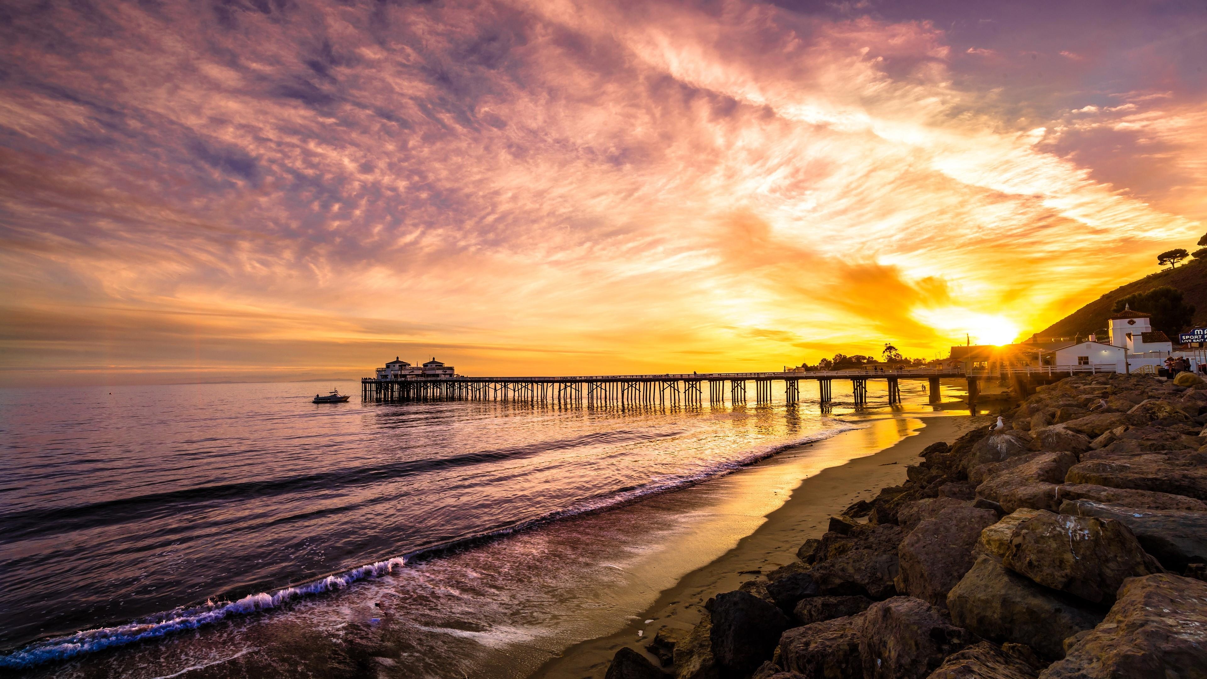 Malibu iPhone wallpapers, Top backgrounds, California vibes, Travels, 3840x2160 4K Desktop