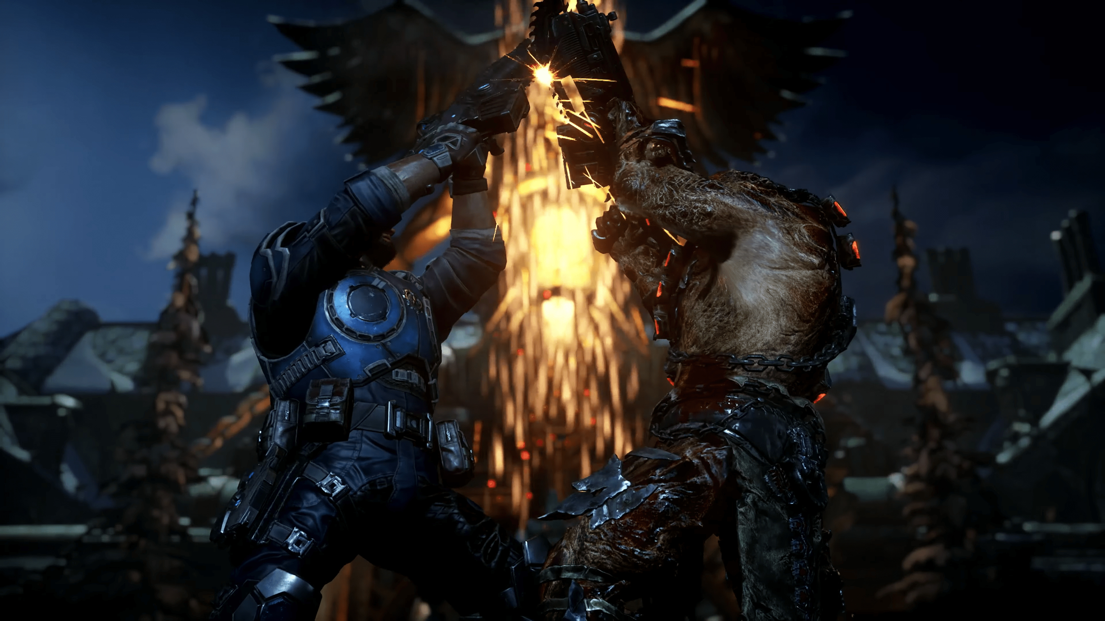 The Coalition, Gears 5, Tech test trailer, War 5, 3840x2160 4K Desktop