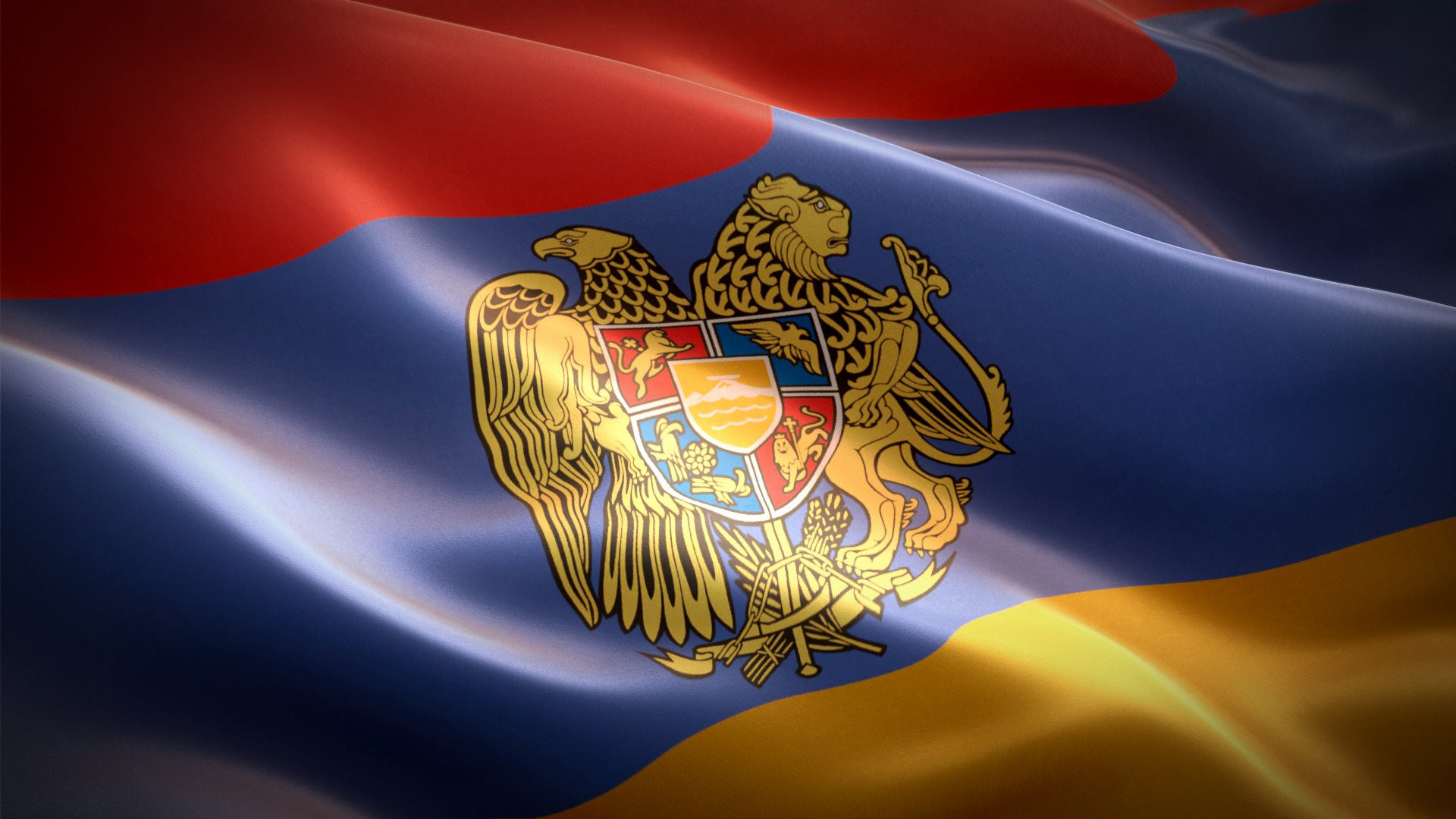 Armenia travels, Flag wallpaper, Patriotic pride, National symbol, 1920x1080 Full HD Desktop