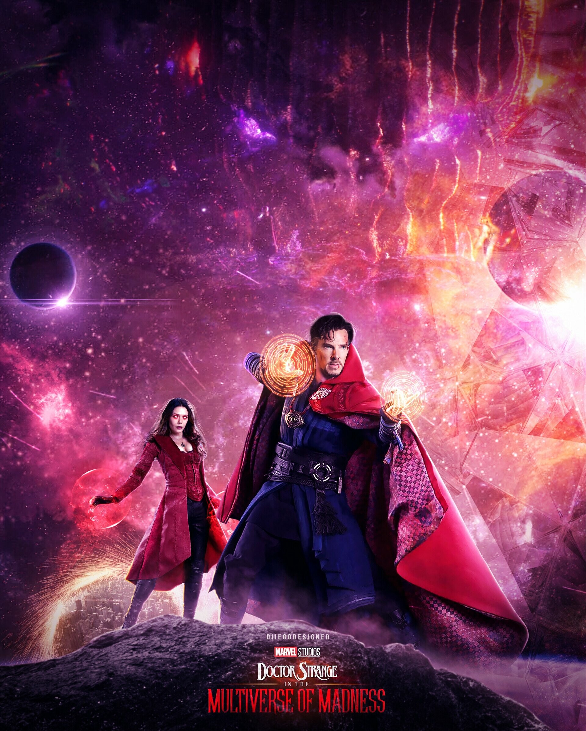 Poster, Doctor Strange in the Multiverse of Madness Wallpaper, 1920x2400 HD Phone