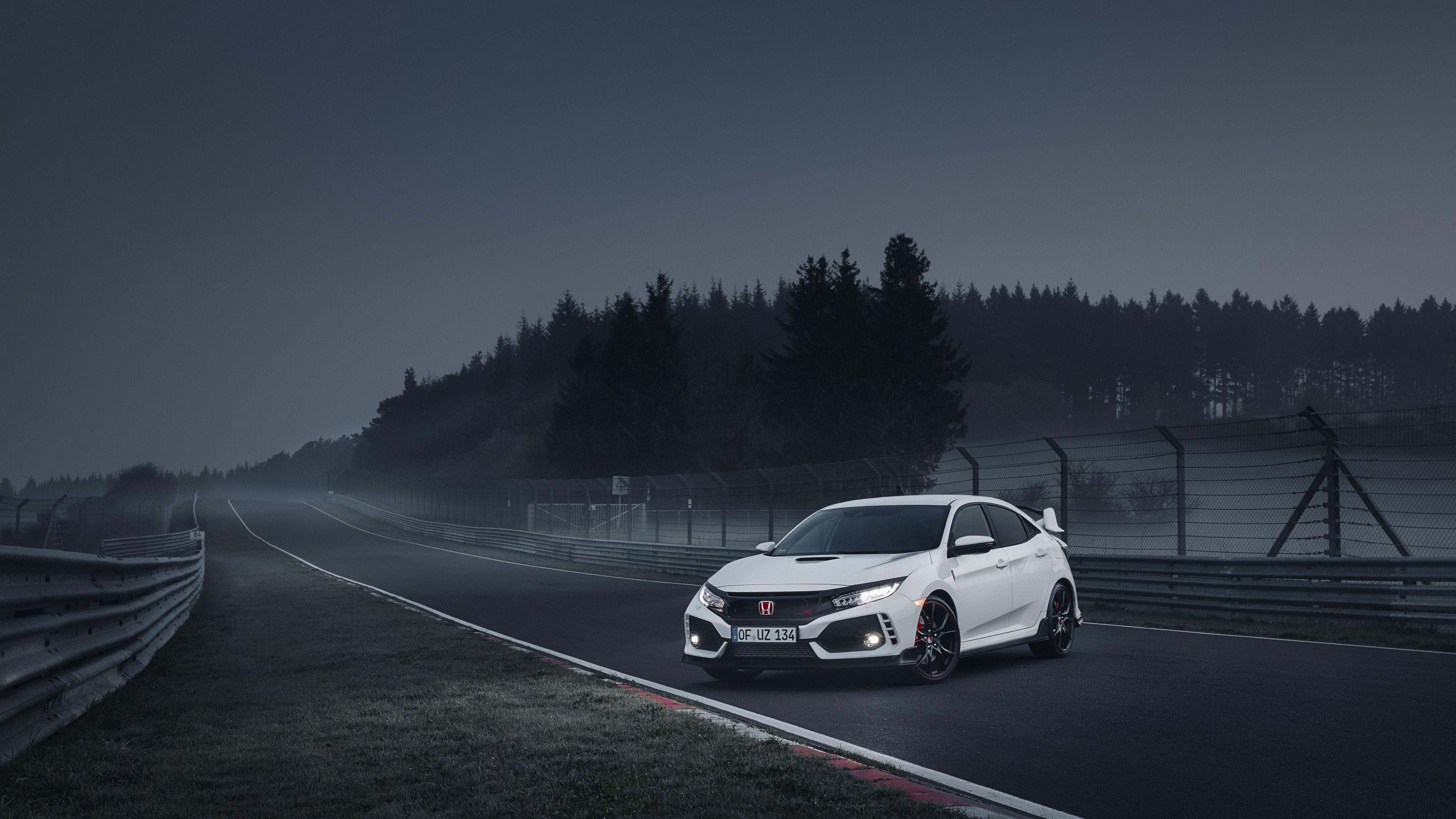 Civic Type R Nürburgring, Honda Wallpaper, 3840x2160 4K Desktop