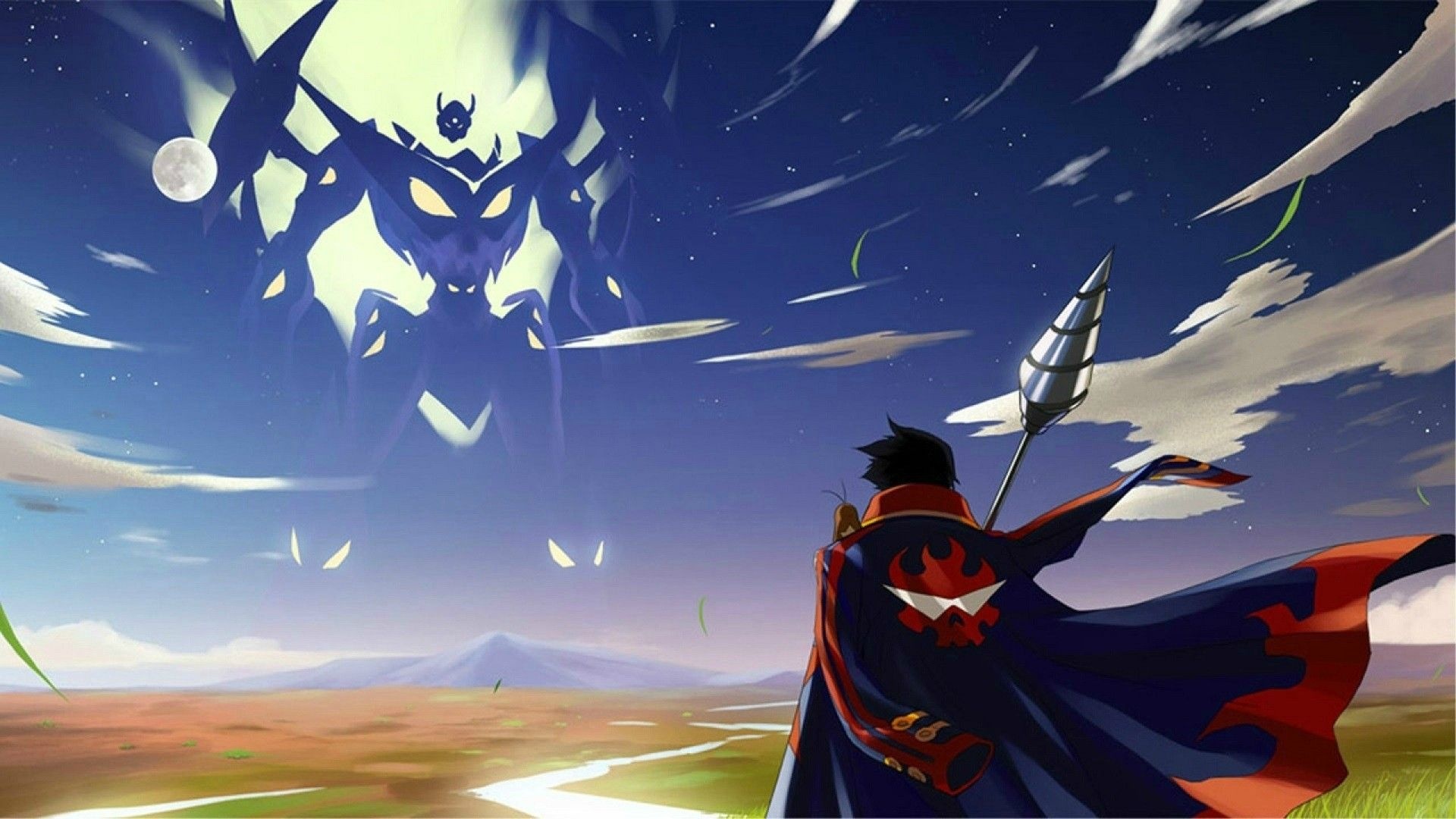 Gurren Lagann, High-definition wallpapers, Vibrant colors, Fan favorites, 1920x1080 Full HD Desktop