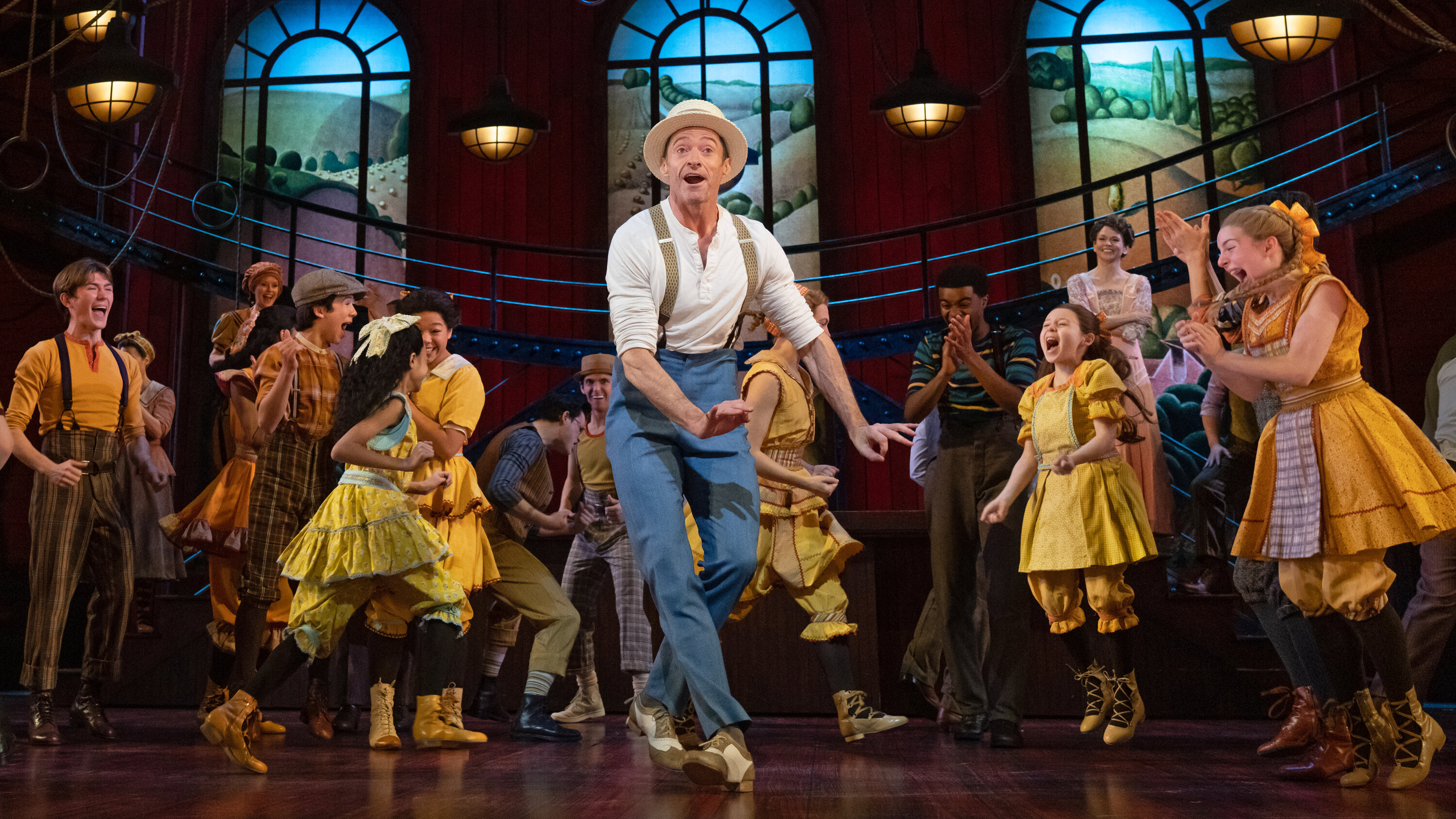 The Music Man, Hugh Jackman, Broadway review, The New York Times, 3000x1690 HD Desktop