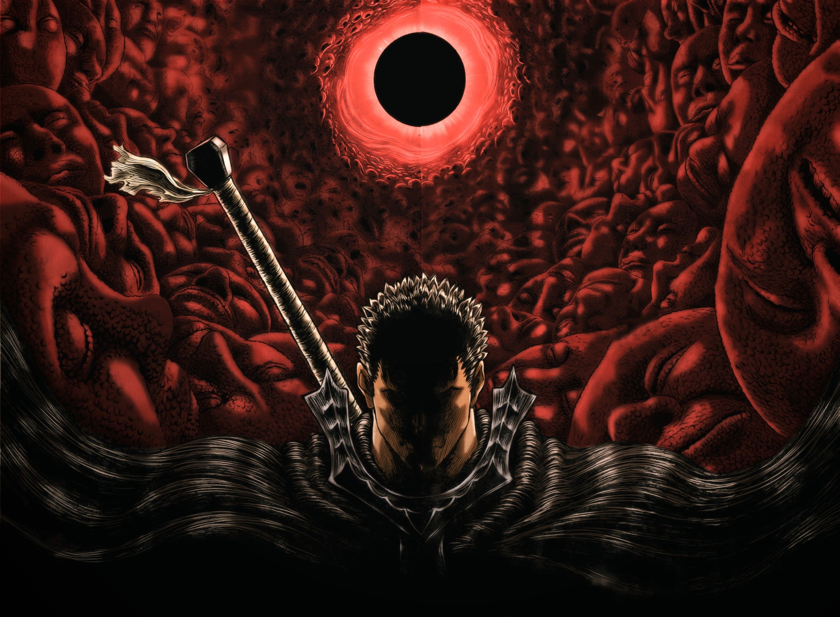 Berserk, Exceptional artwork, Digital illustration, Gritty aesthetic, 2940x2160 HD Desktop