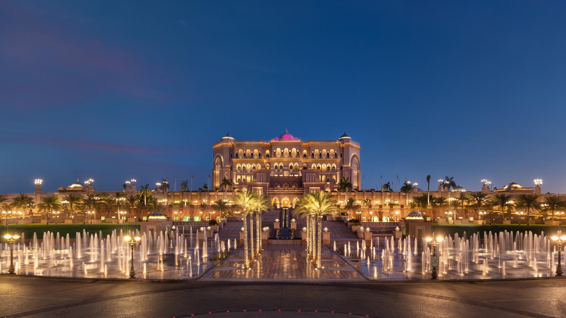 Emirates Palace, Abu Dhabi, Tour destination list, 1920x1080 Full HD Desktop